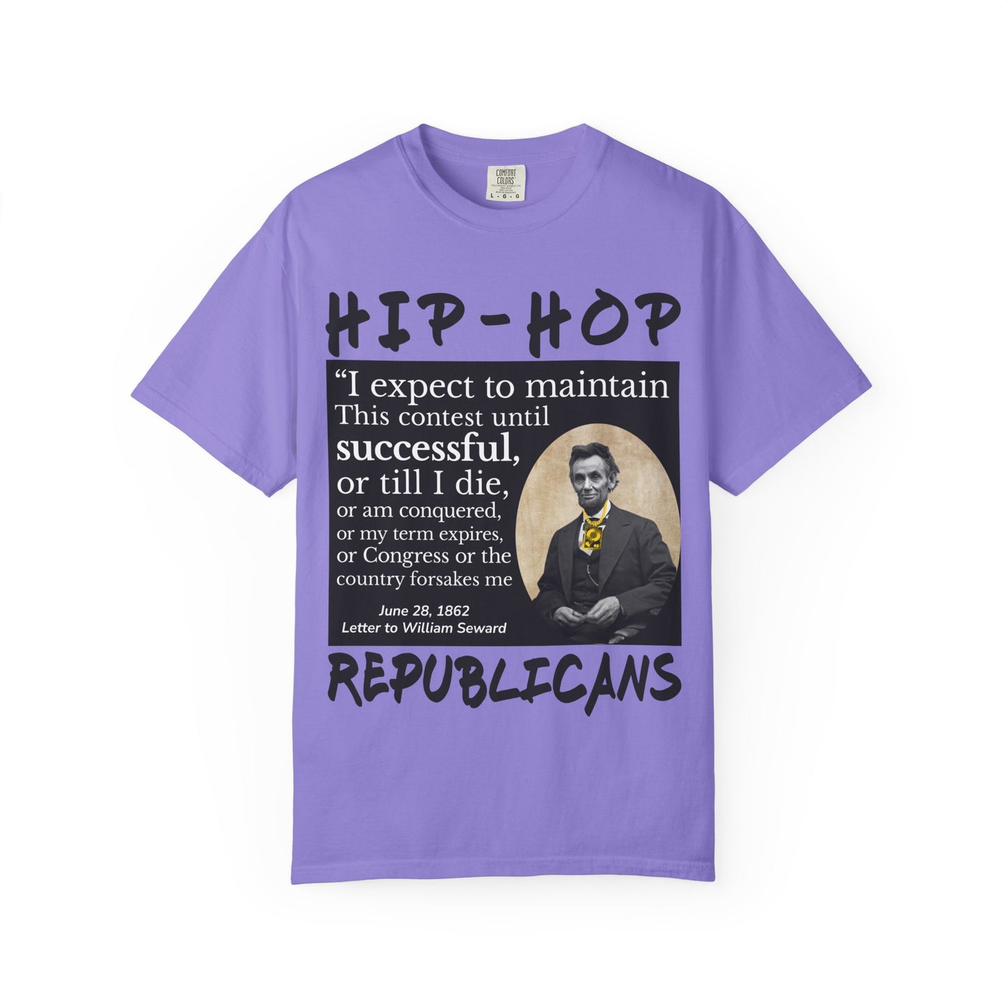 Hip-Hop Republicans T-Shirt — Lincoln Quote Graphic Tee