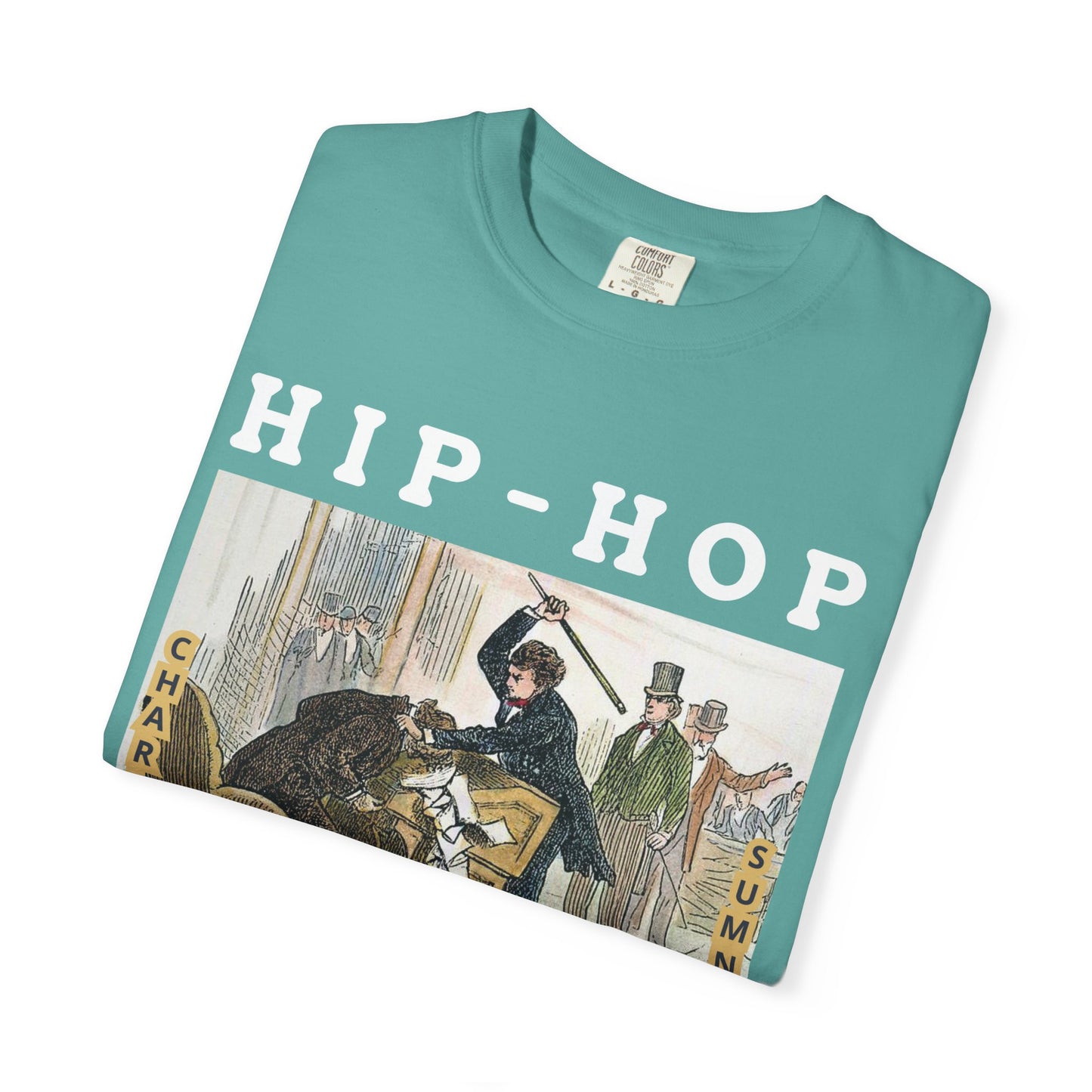 Conservative Rhymes A Hip Hop Tribute to Republican Values T-Shirt Design