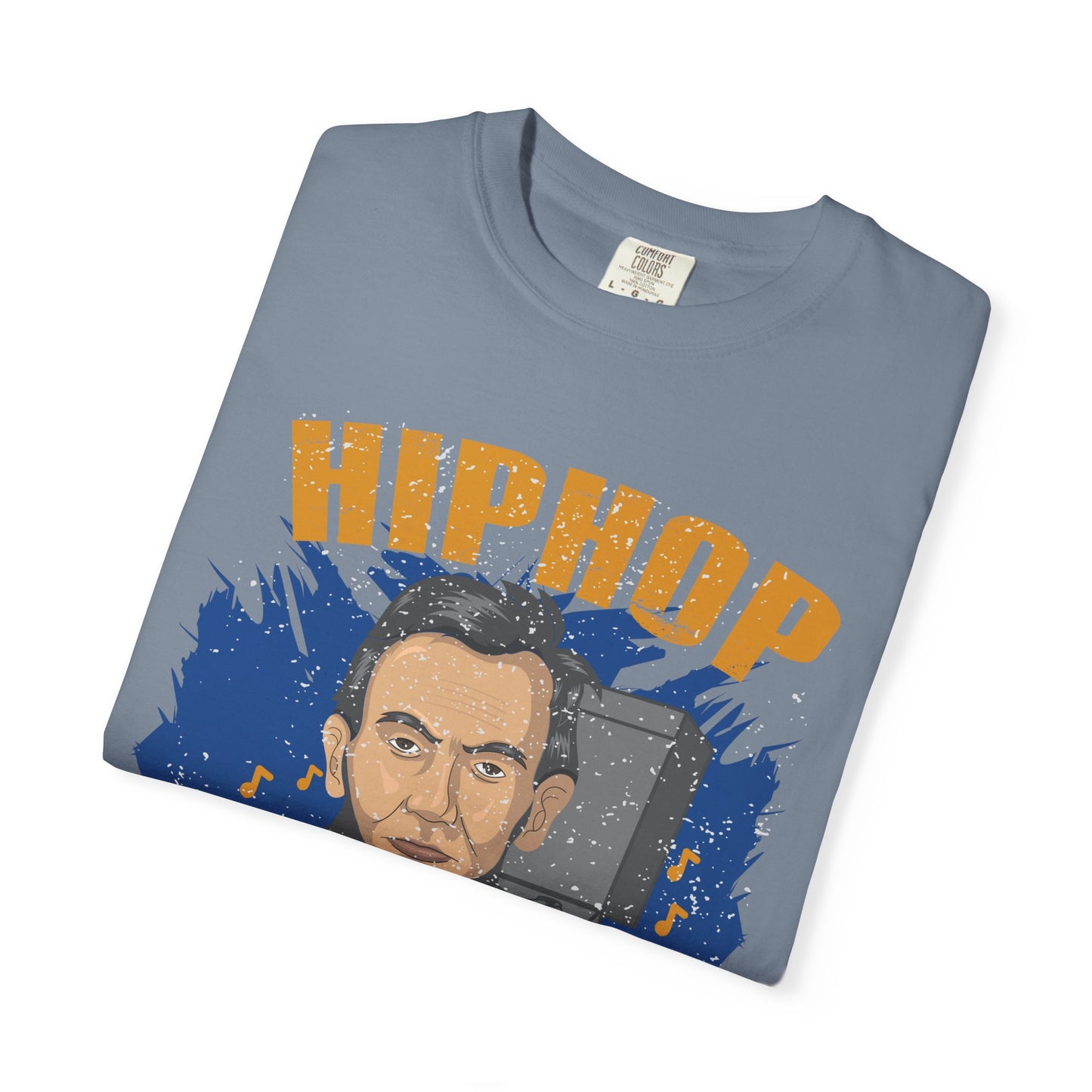 Hip Hop Republicans Graphic T-Shirt — Abe Lincoln Rap Portrait Tee