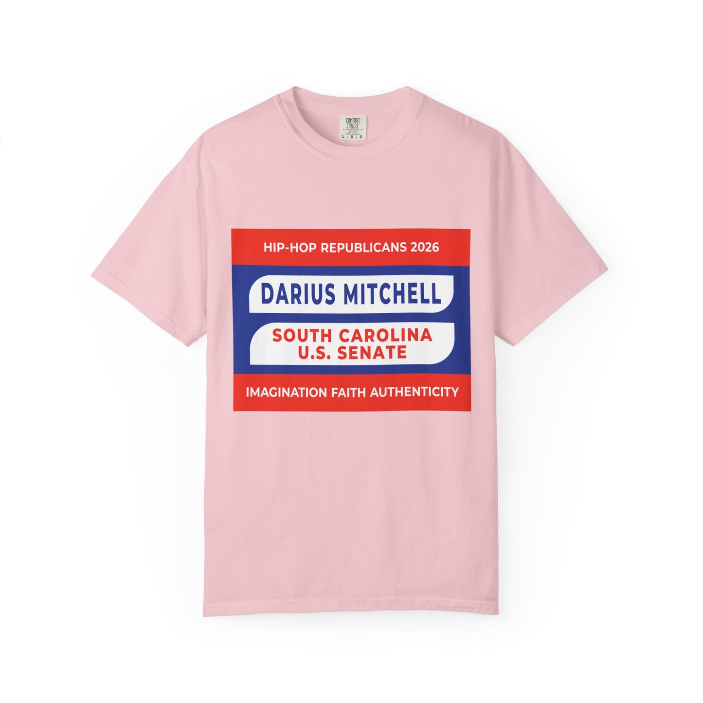 Political Campaign T-Shirt — "Darius Mitchell South Carolina U.S. Senate"