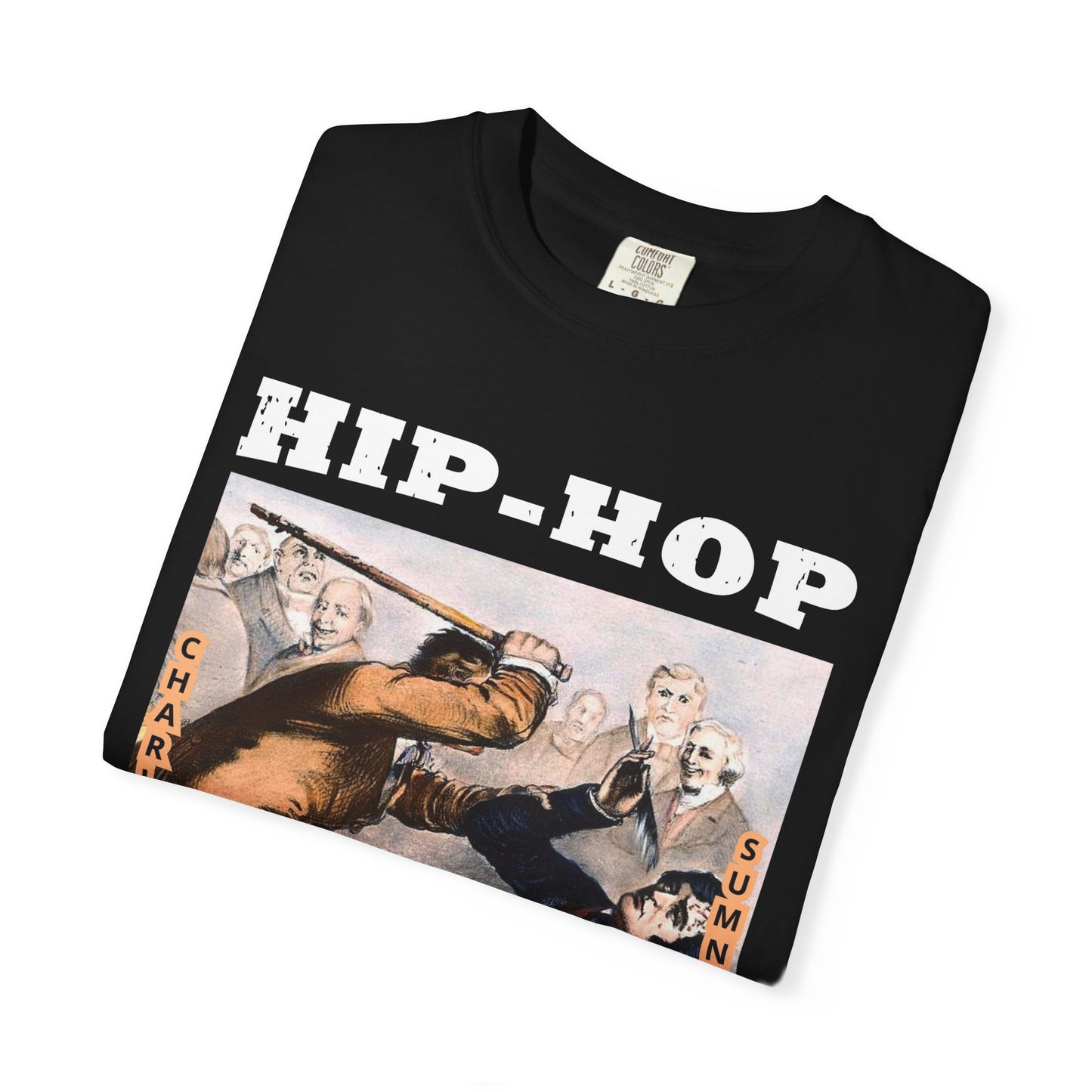 Artistic Vintage Poster T-Shirt — 'Chalet Summer' Graphic Tee