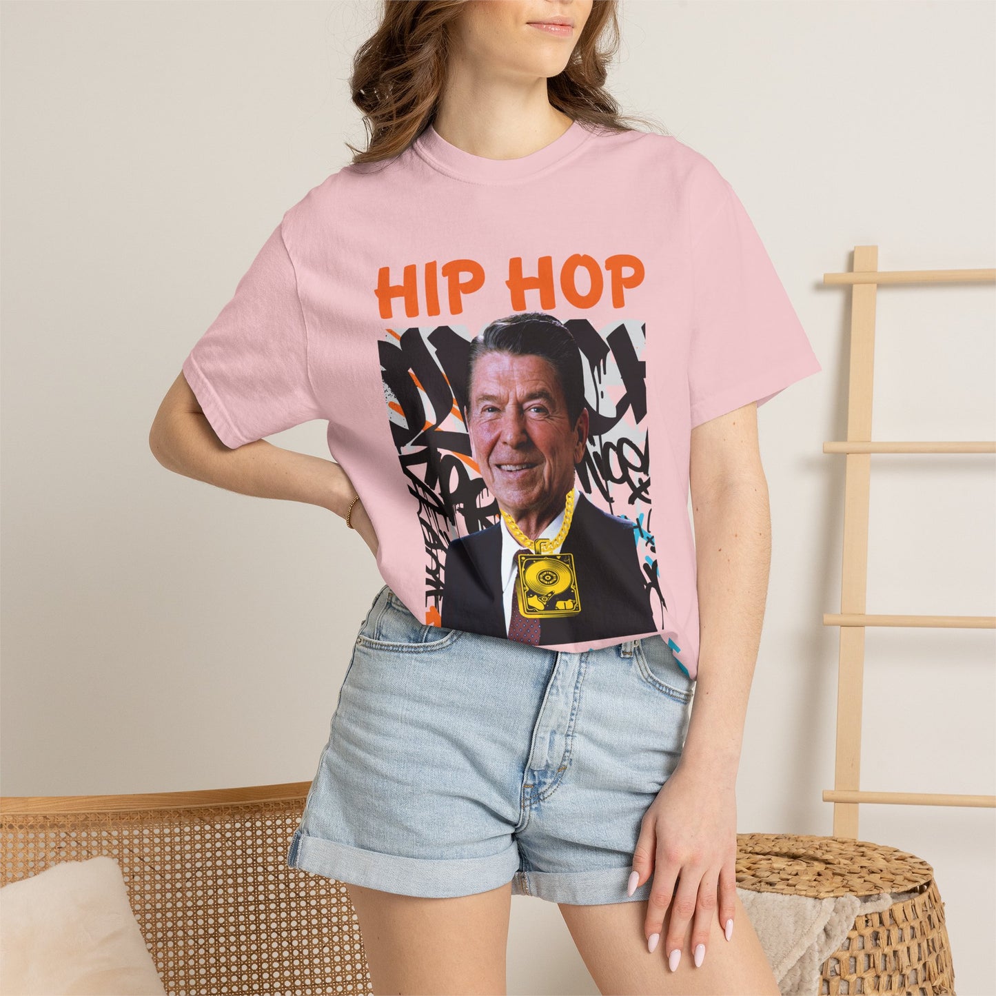 Get Your Groove On with a Trendy Ronald Reagan Hip Hop Republicans T-Shirt