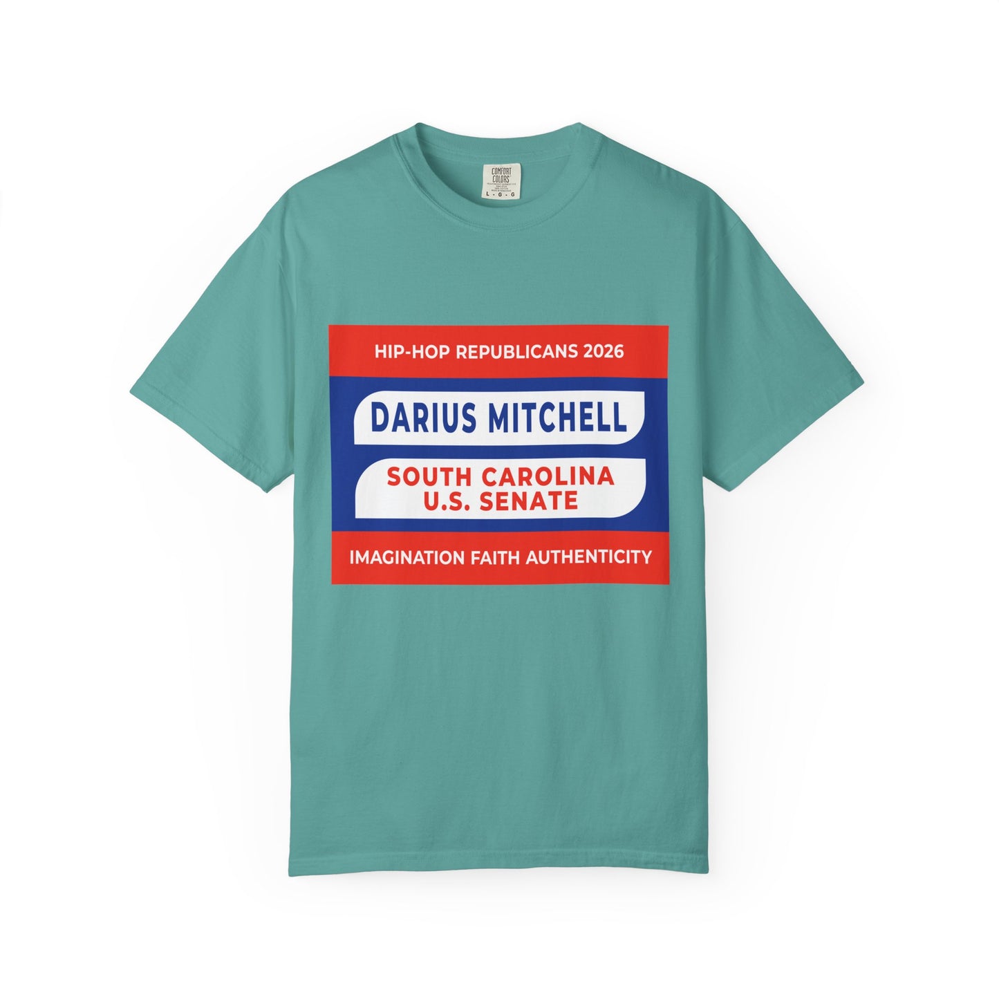 Political Campaign T-Shirt — "Darius Mitchell South Carolina U.S. Senate"