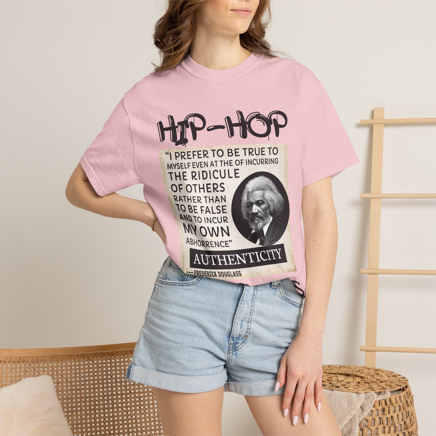 Hip-Hop Authenticity Quote T-Shirt