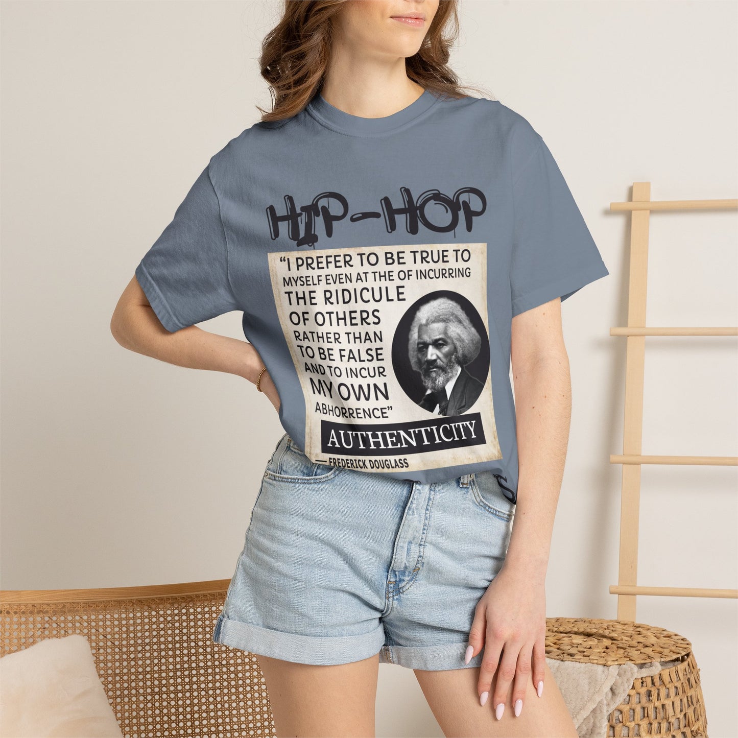 Hip-Hop Authenticity Quote T-Shirt