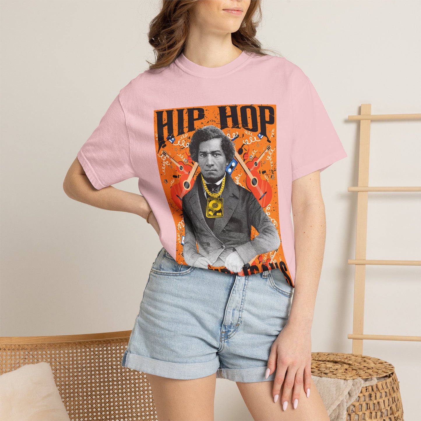 Hip Hop Republicans Graphic T-Shirt — Vintage Portrait Streetwear Tee