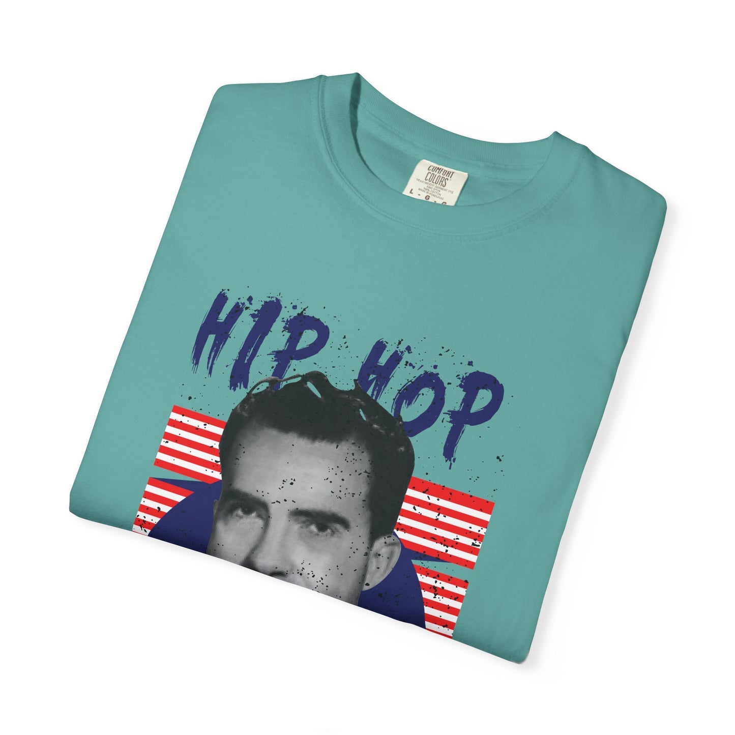 Hip Hop Republicans Graphic T-Shirt — Retro Political Parody Tee