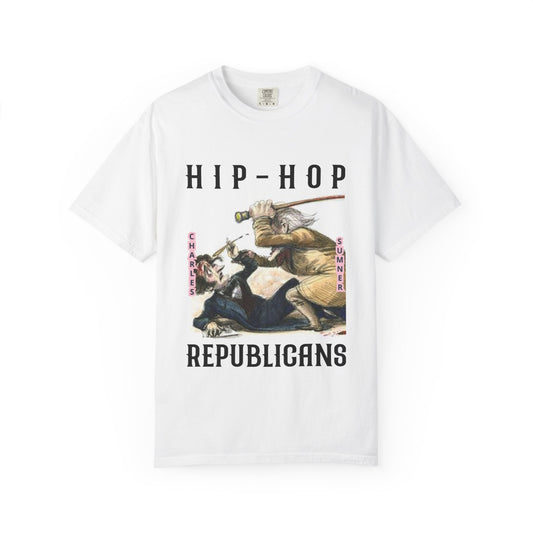 Hip-Hop Republicans Vintage Illustration T-Shirt