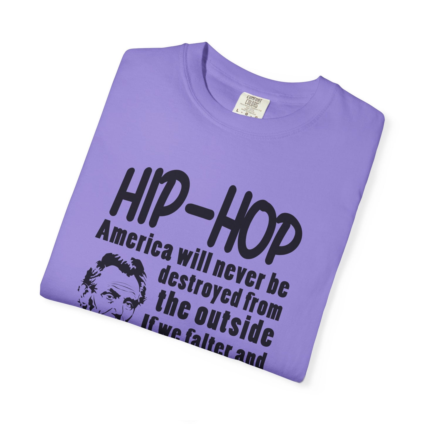 Hip-Hop Republicans Quote T-Shirt — Political Satire Tee with Lincoln Design