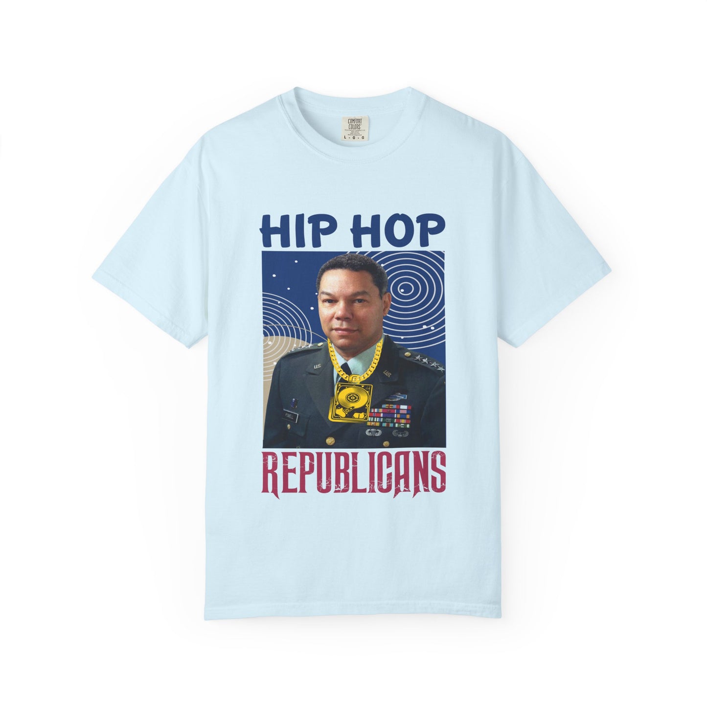 Hip Hop Republicans Graphic T-Shirt — Parody Political Portrait Tee
