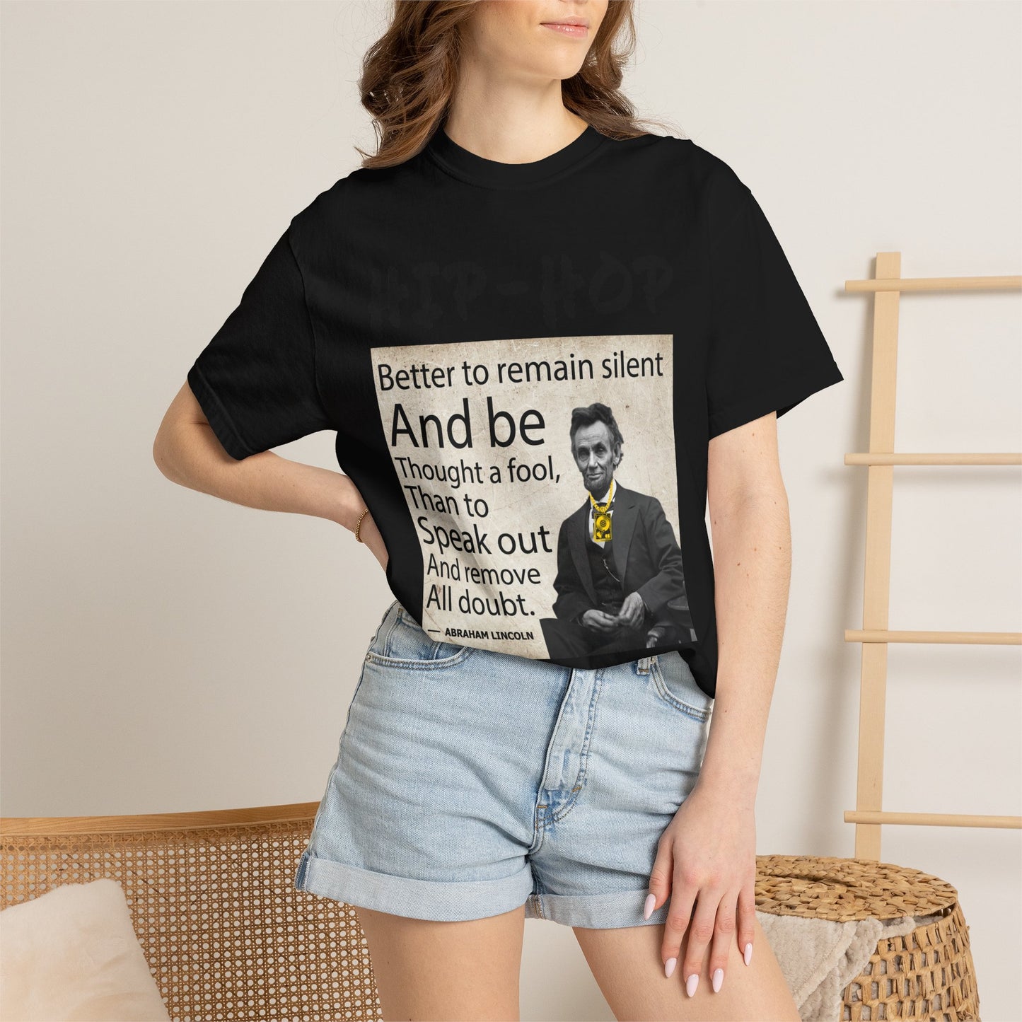 Hip-Hop Republicans T-Shirt — Abraham Lincoln Quote Graphic Tee