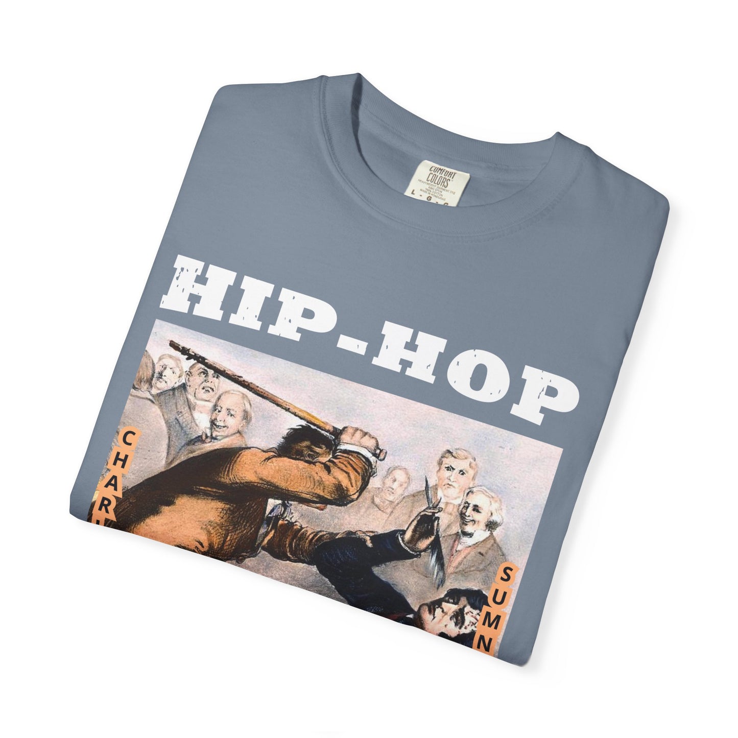 Artistic Vintage Poster T-Shirt — 'Chalet Summer' Graphic Tee