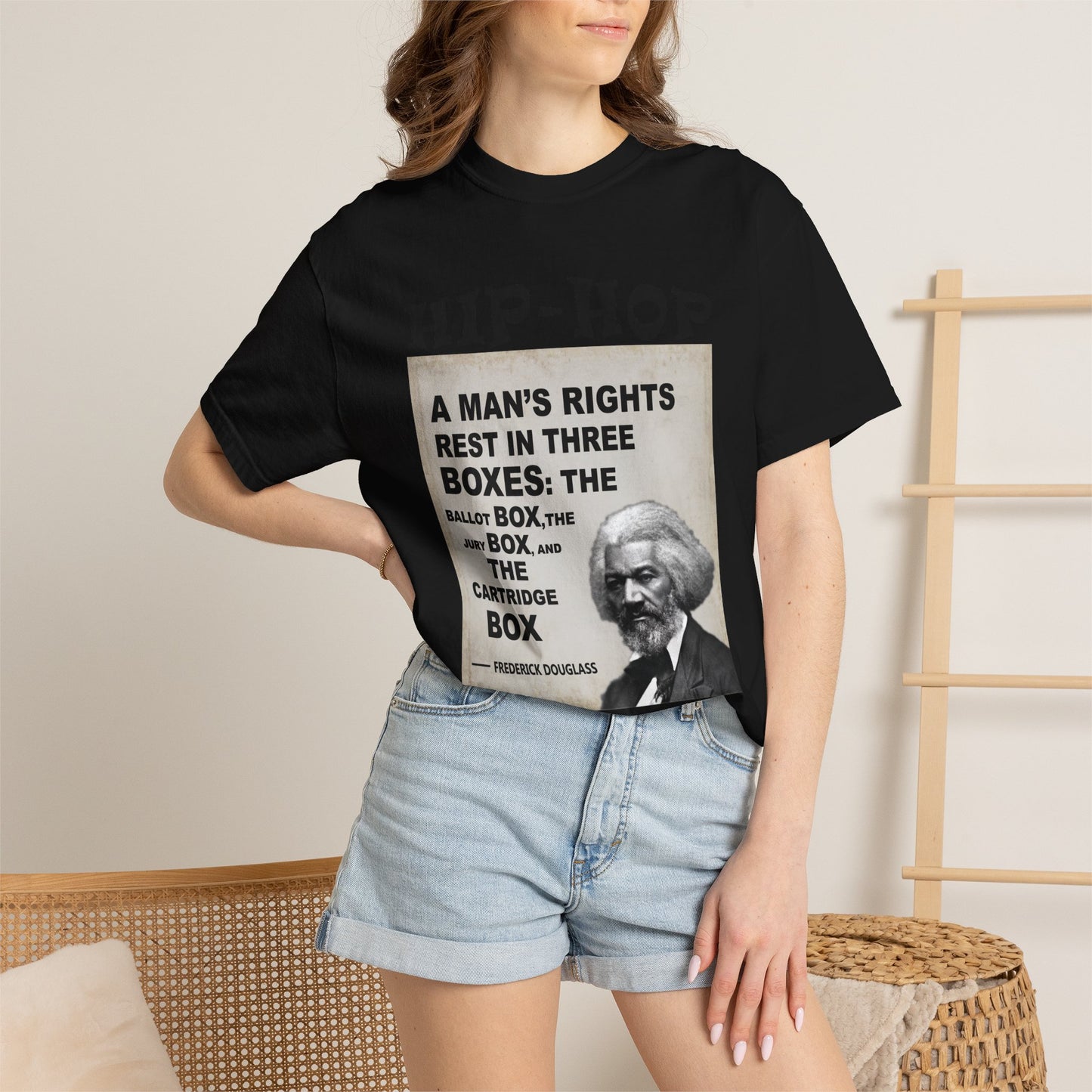 Hip Hop Republicans Frederick Douglass Quote T-Shirt