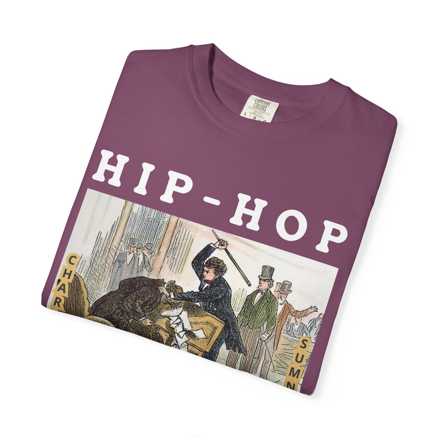 Conservative Rhymes A Hip Hop Tribute to Republican Values T-Shirt Design