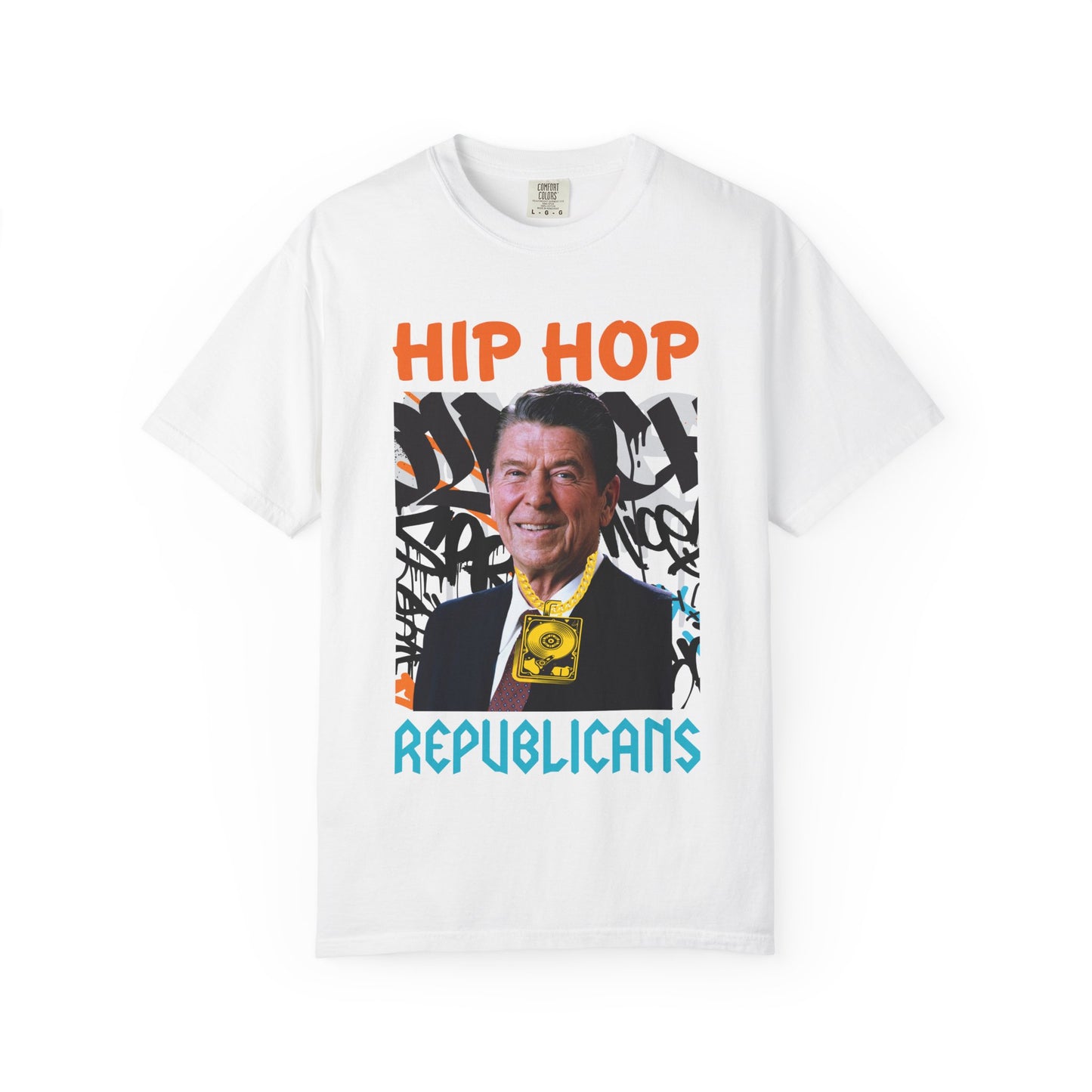 Get Your Groove On with a Trendy Ronald Reagan Hip Hop Republicans T-Shirt