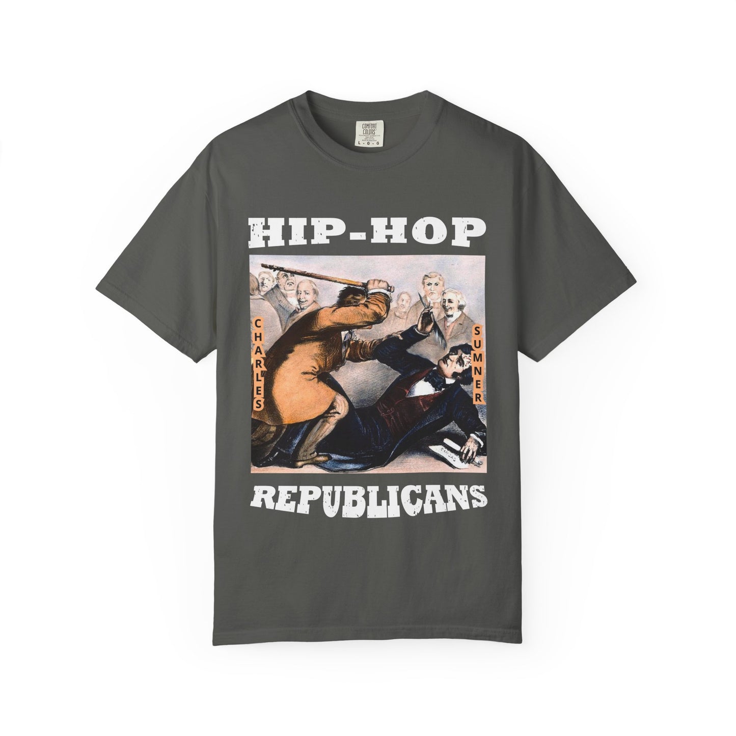 Artistic Vintage Poster T-Shirt — 'Chalet Summer' Graphic Tee