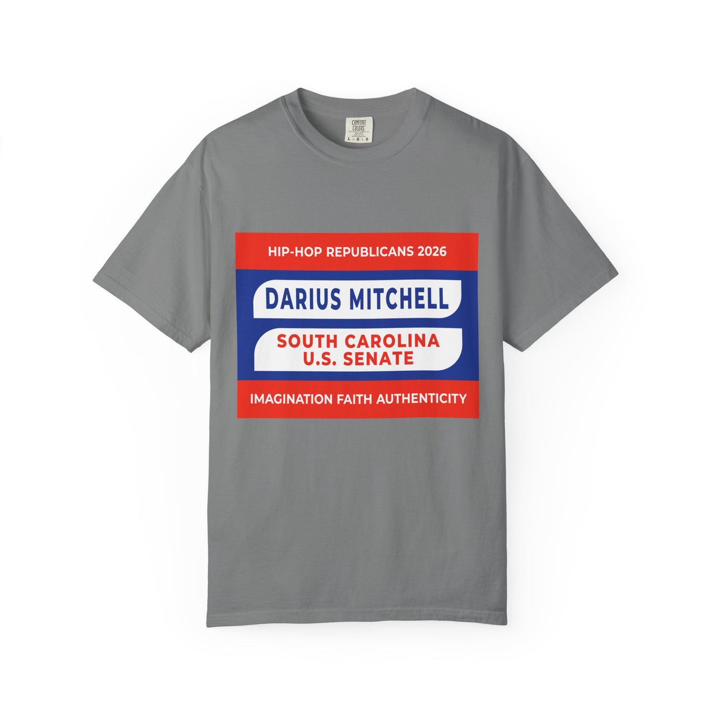 Political Campaign T-Shirt — "Darius Mitchell South Carolina U.S. Senate"