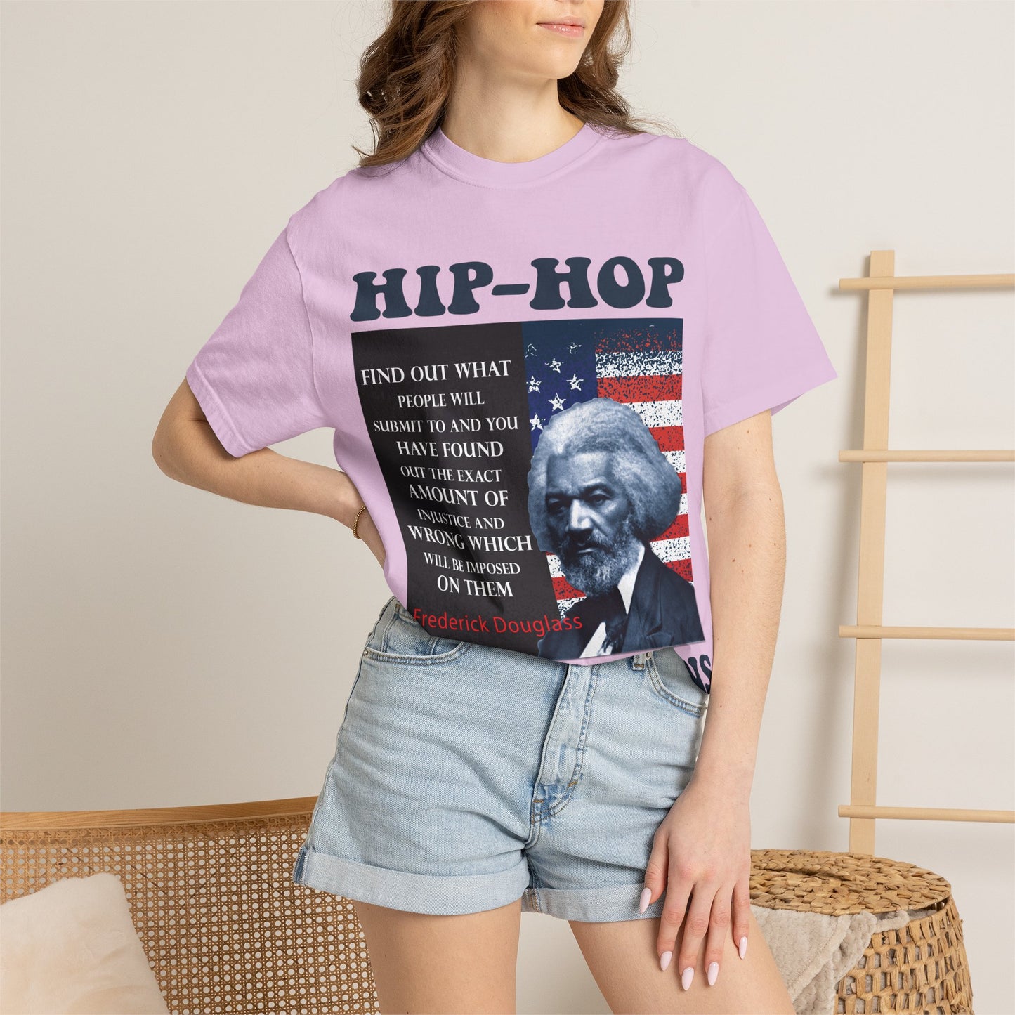Hip-Hop Republicans T-Shirt — Frederick Douglass Quote Patriotic Political Tee