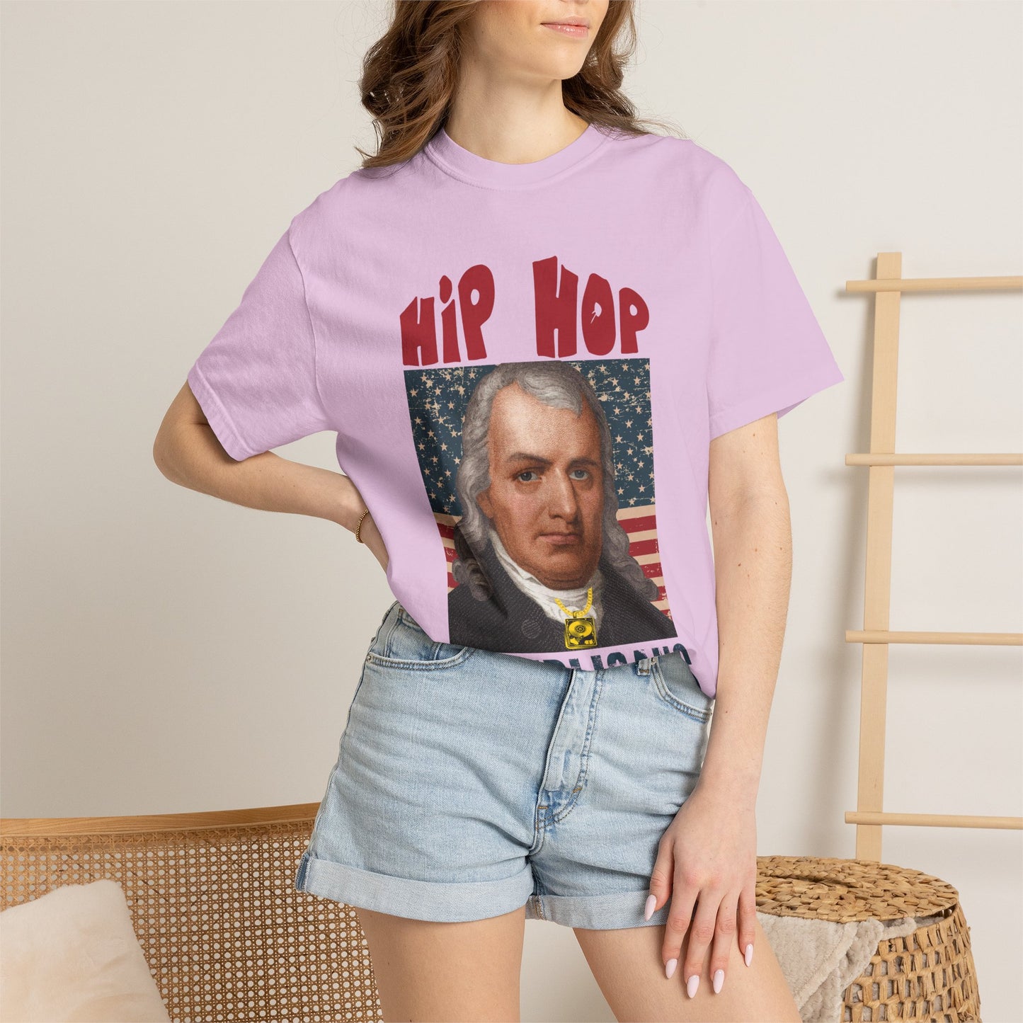 Hip Hop Republicans T-Shirt — Patriotic George Washington Graphic Tee