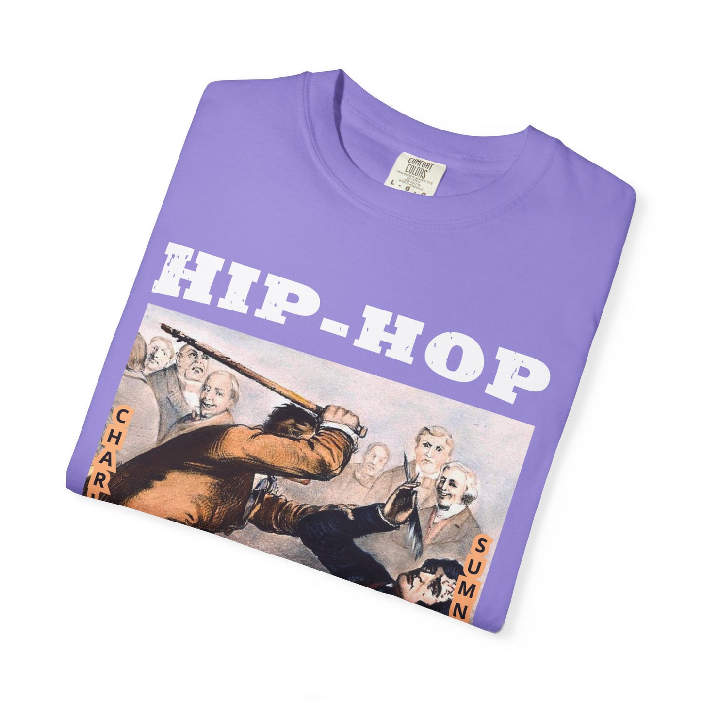 Artistic Vintage Poster T-Shirt — 'Chalet Summer' Graphic Tee
