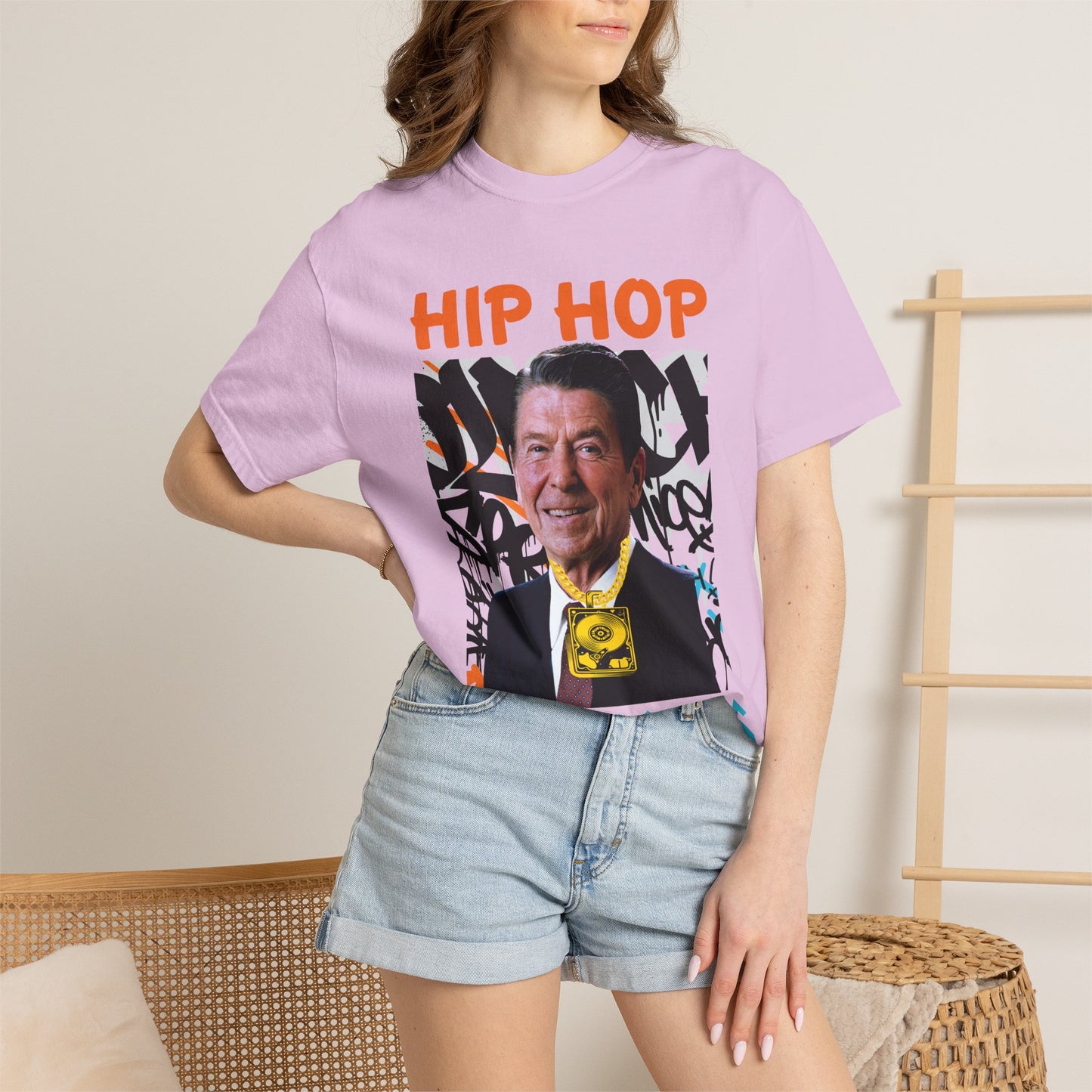 Get Your Groove On with a Trendy Ronald Reagan Hip Hop Republicans T-Shirt