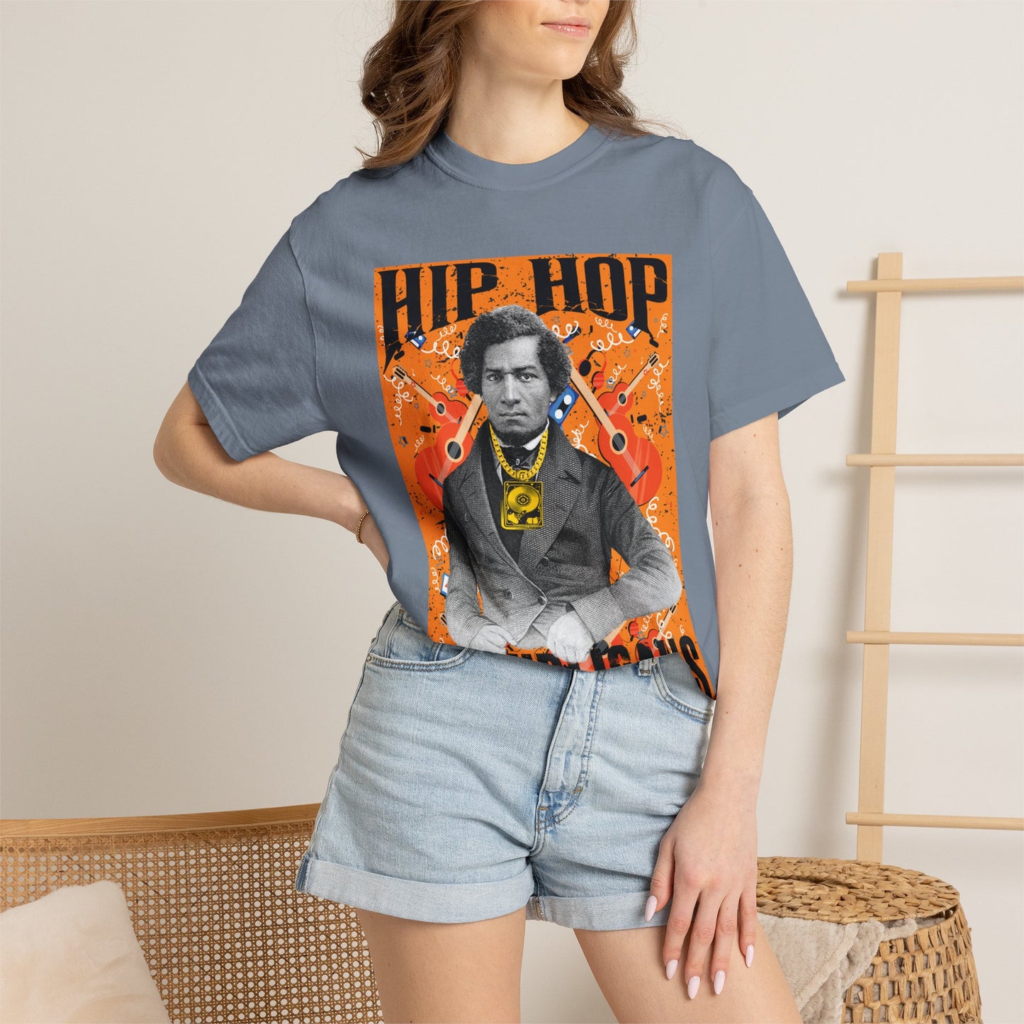 Hip Hop Republicans Graphic T-Shirt — Vintage Portrait Streetwear Tee