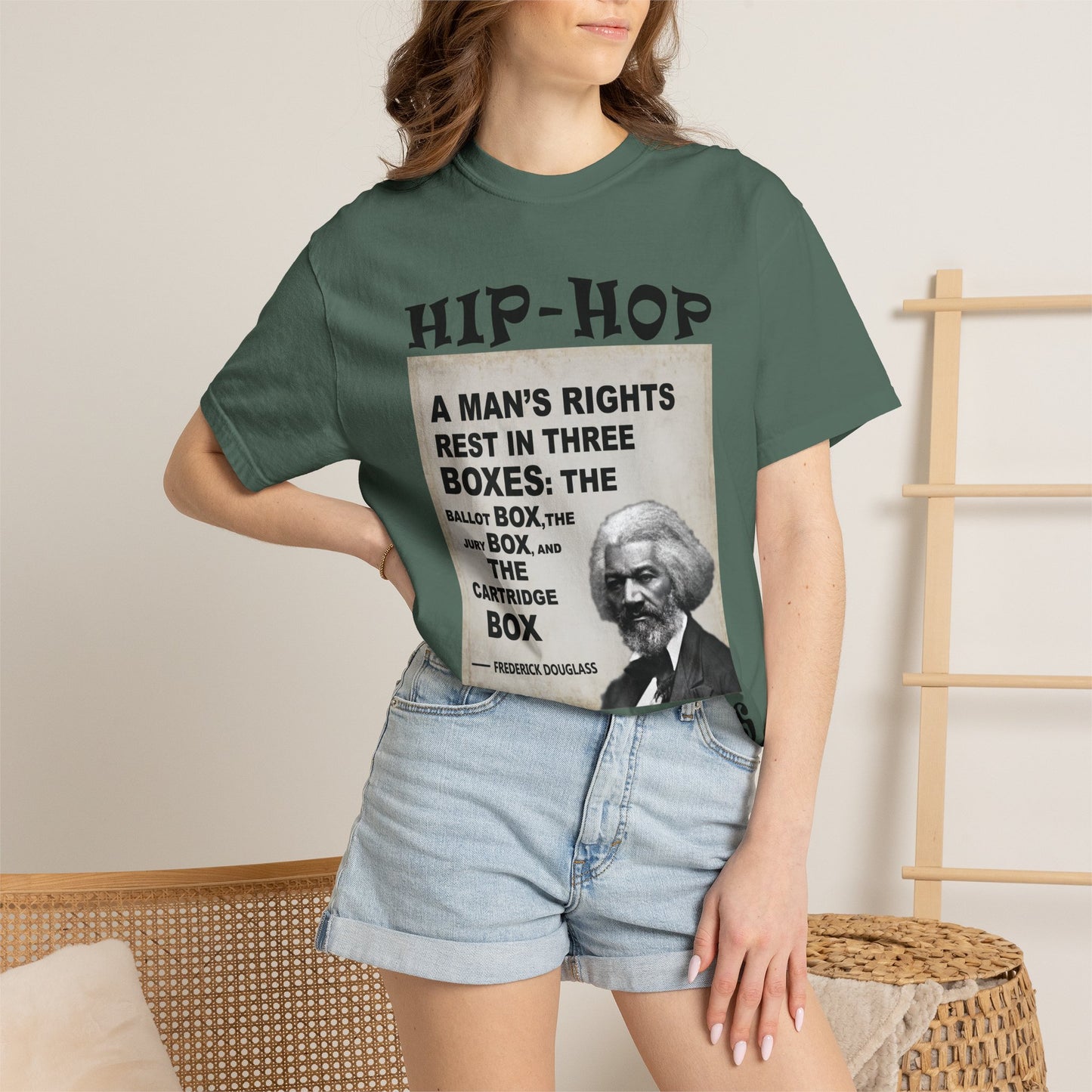 Hip Hop Republicans Frederick Douglass Quote T-Shirt