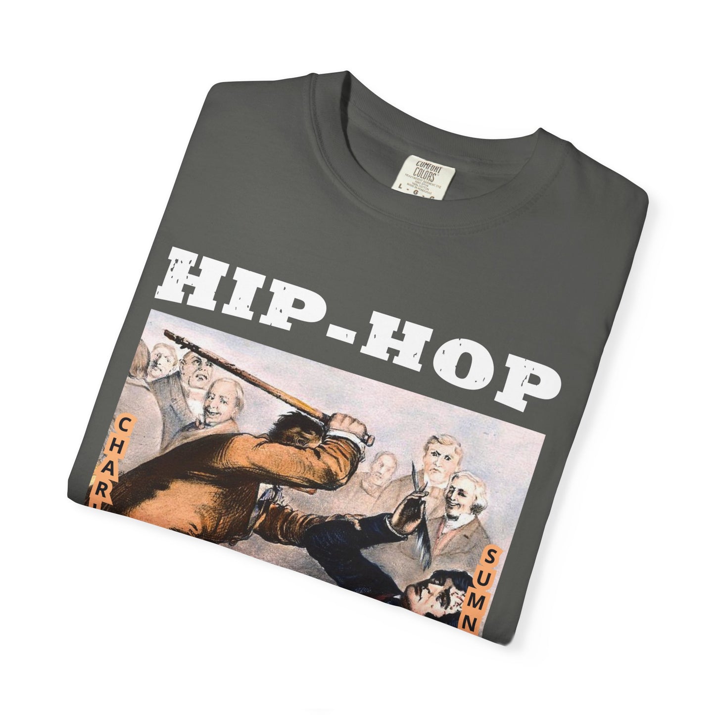 Artistic Vintage Poster T-Shirt — 'Chalet Summer' Graphic Tee