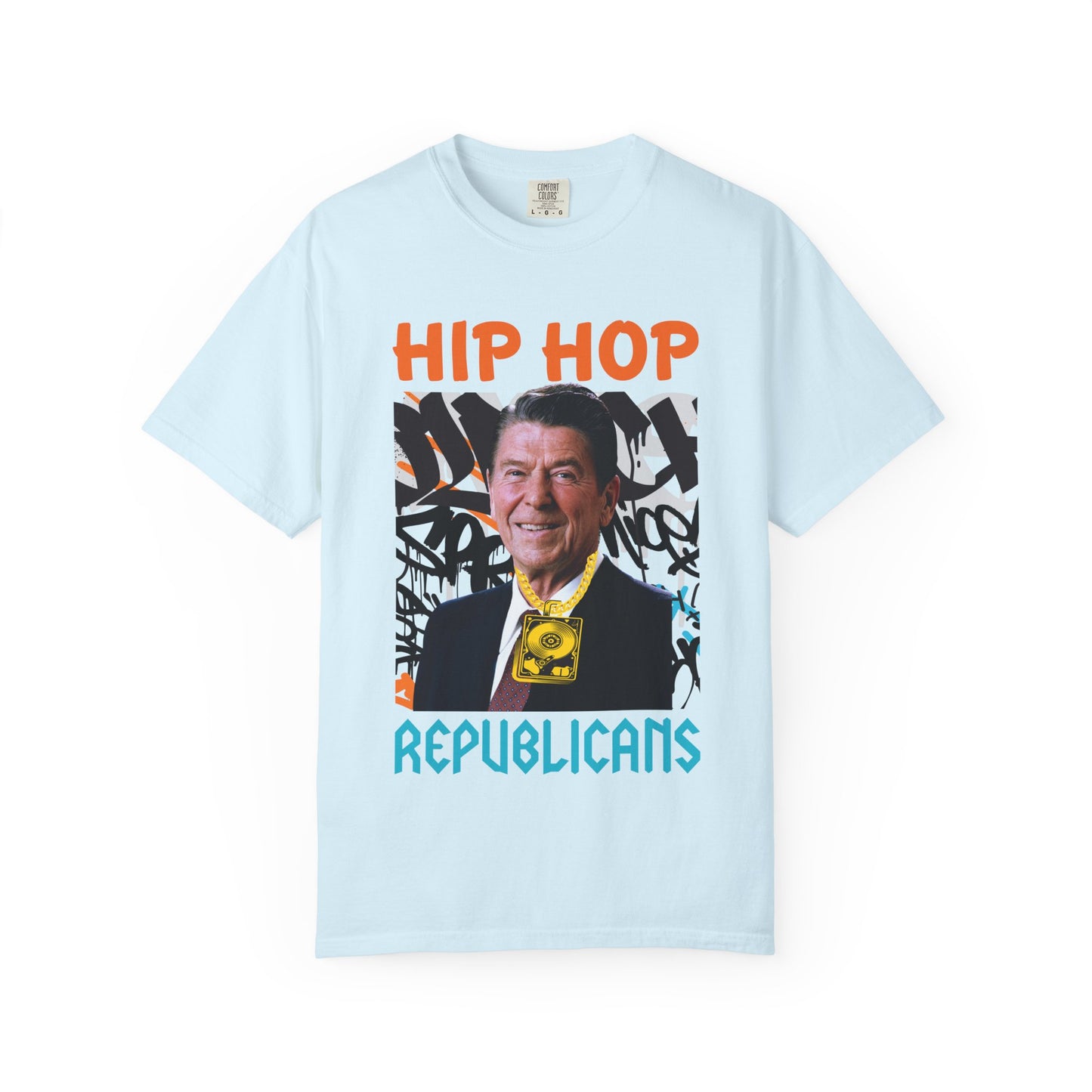 Get Your Groove On with a Trendy Ronald Reagan Hip Hop Republicans T-Shirt