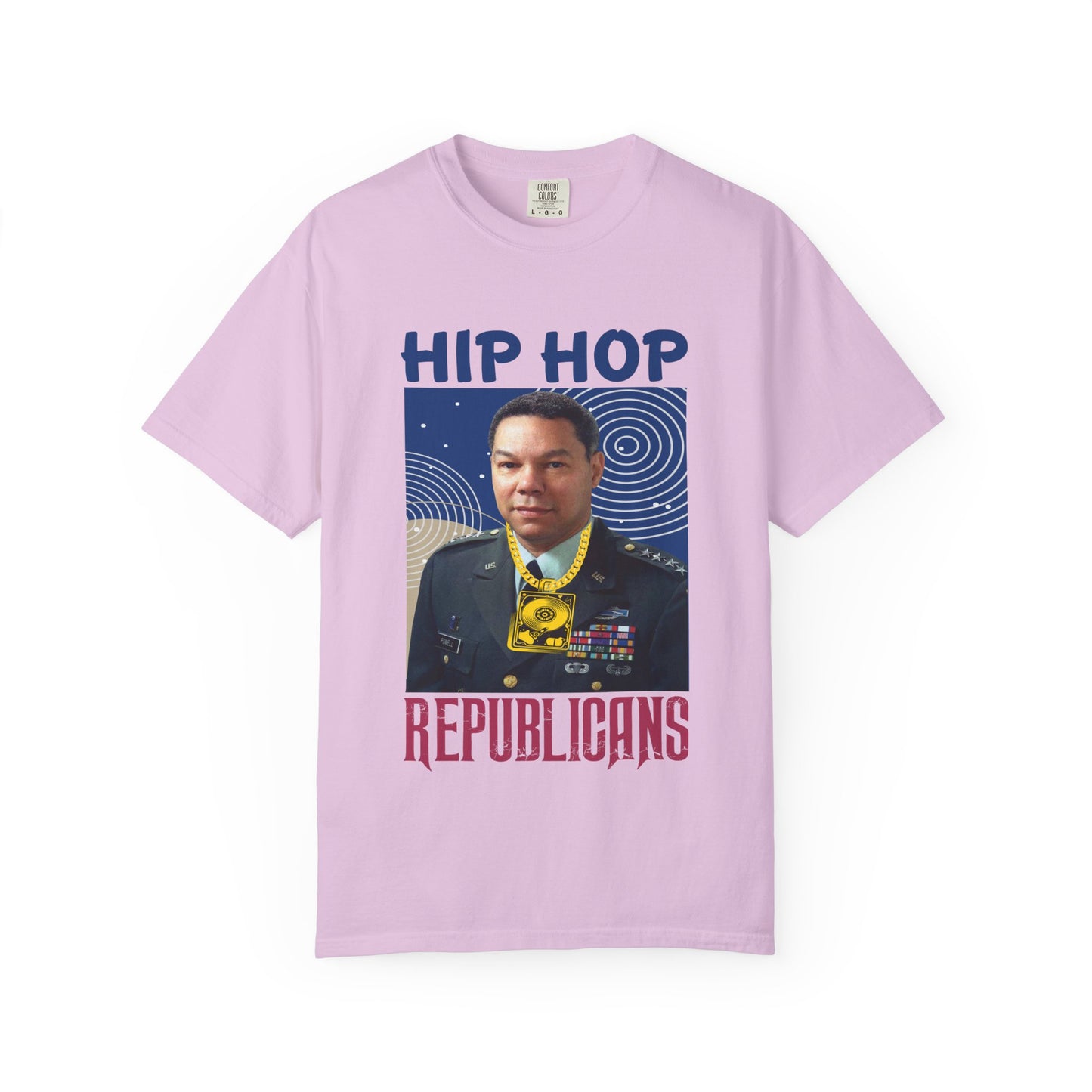 Hip Hop Republicans Graphic T-Shirt — Parody Political Portrait Tee
