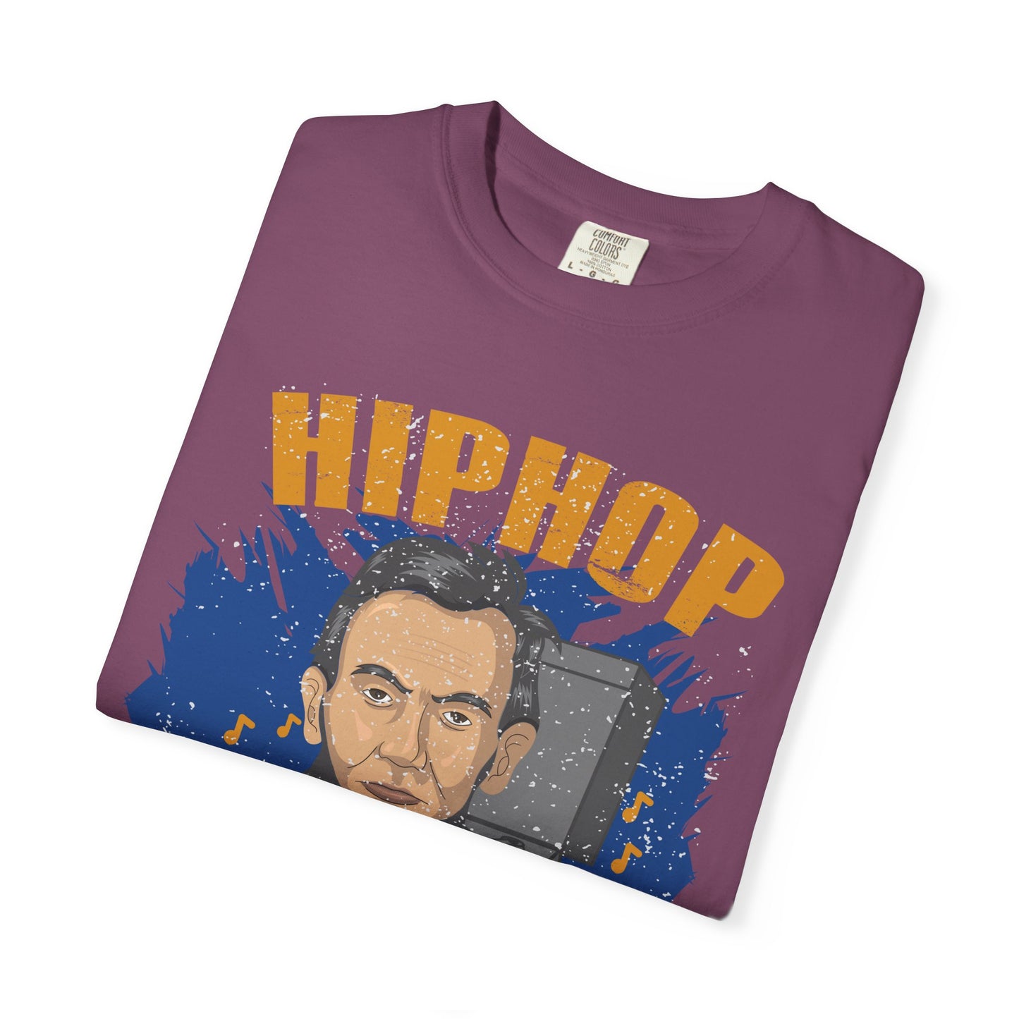 Hip Hop Republicans Graphic T-Shirt — Abe Lincoln Rap Portrait Tee