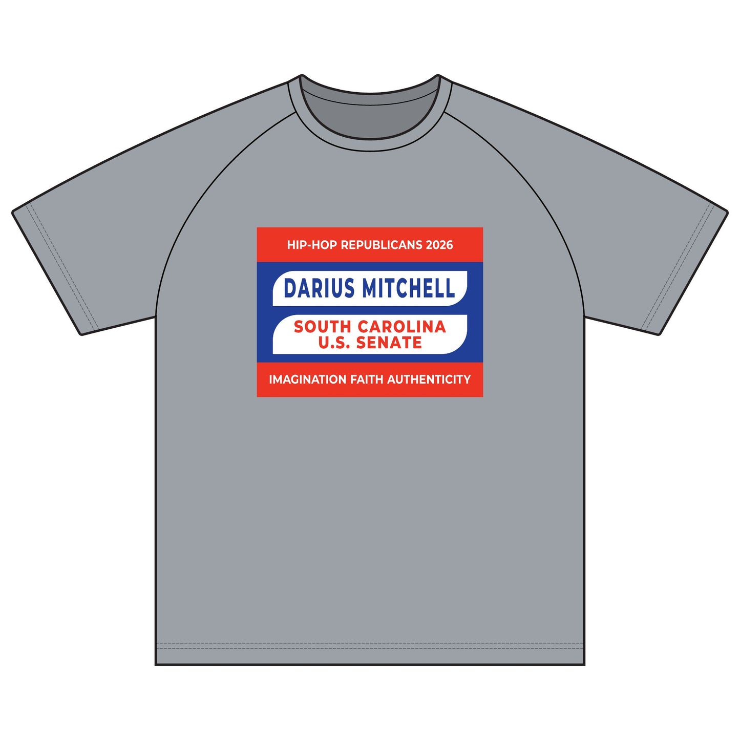 Darius Mitchell South Carolina U.S. Senate Campaign T-Shirt