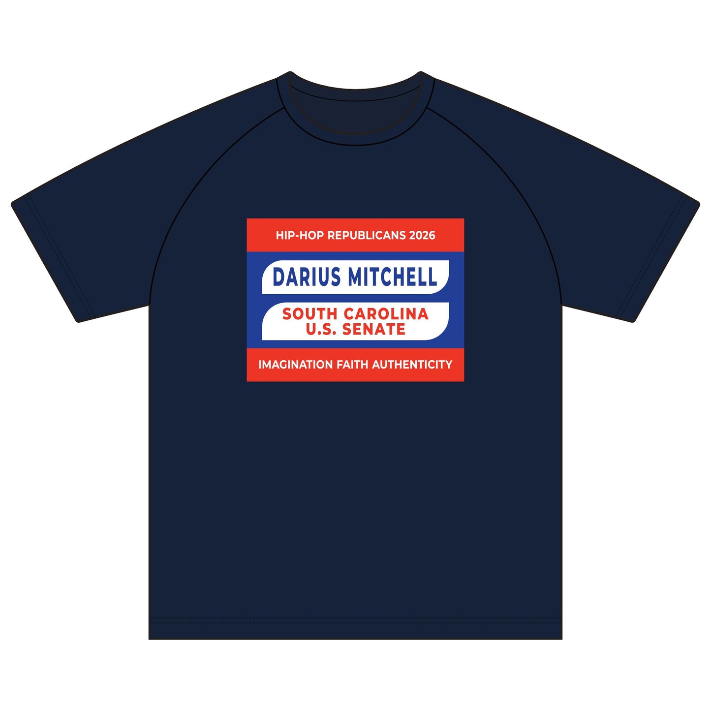 Darius Mitchell South Carolina U.S. Senate Campaign T-Shirt