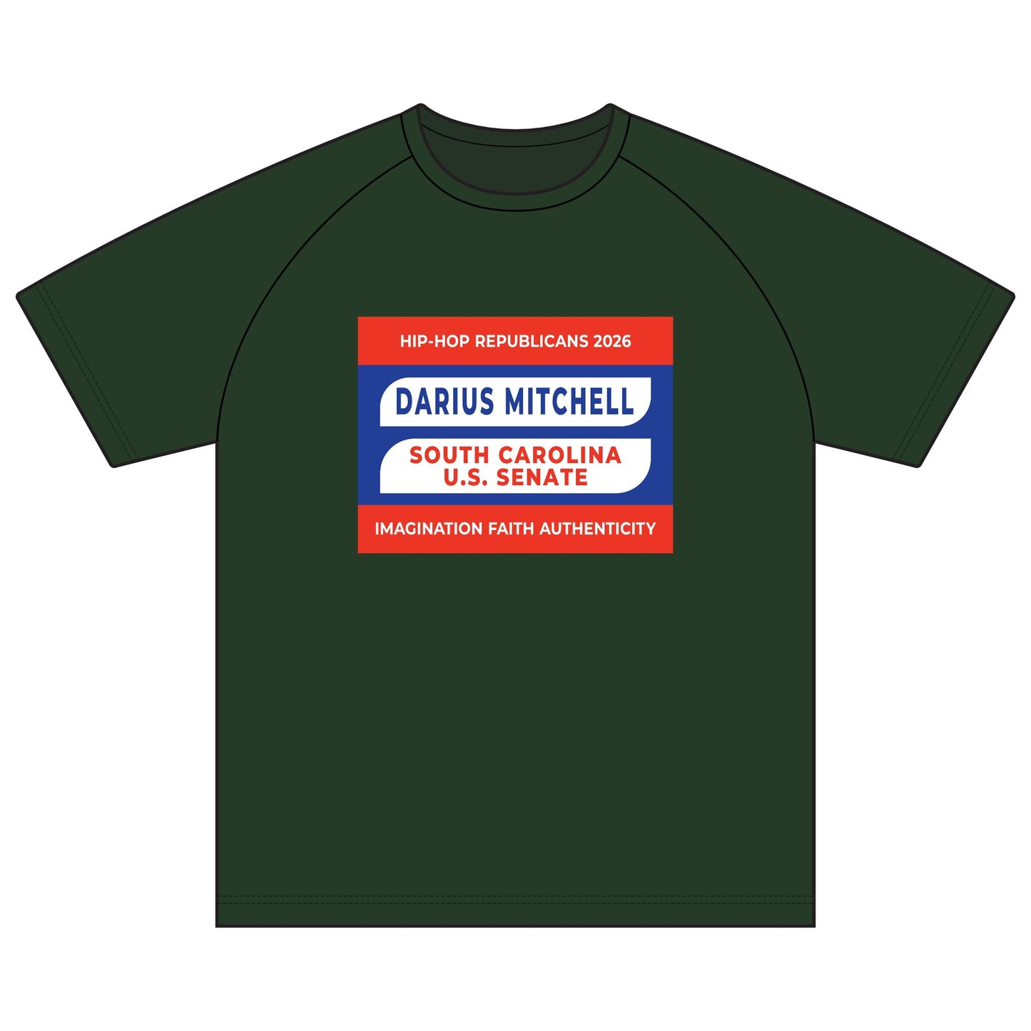 Darius Mitchell South Carolina U.S. Senate Campaign T-Shirt