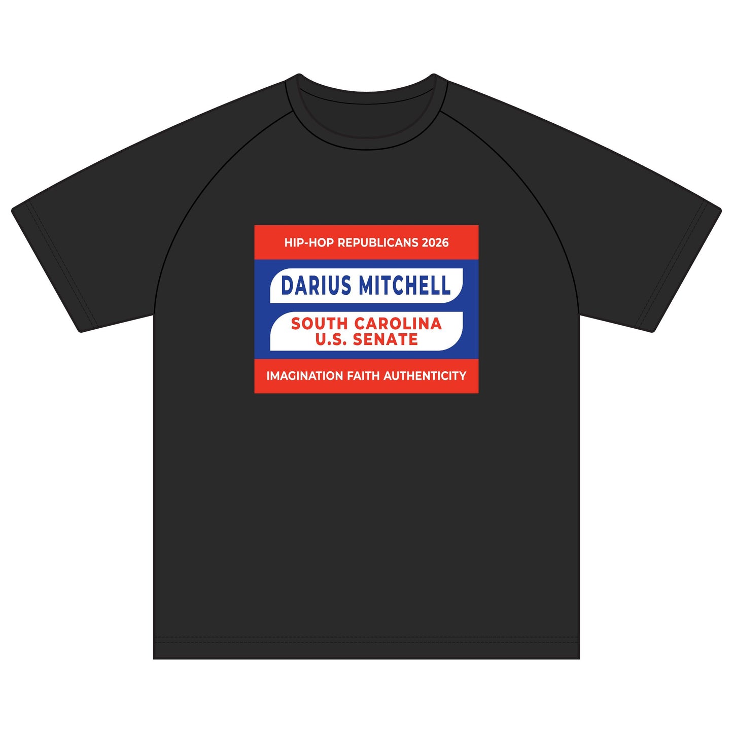 Darius Mitchell South Carolina U.S. Senate Campaign T-Shirt