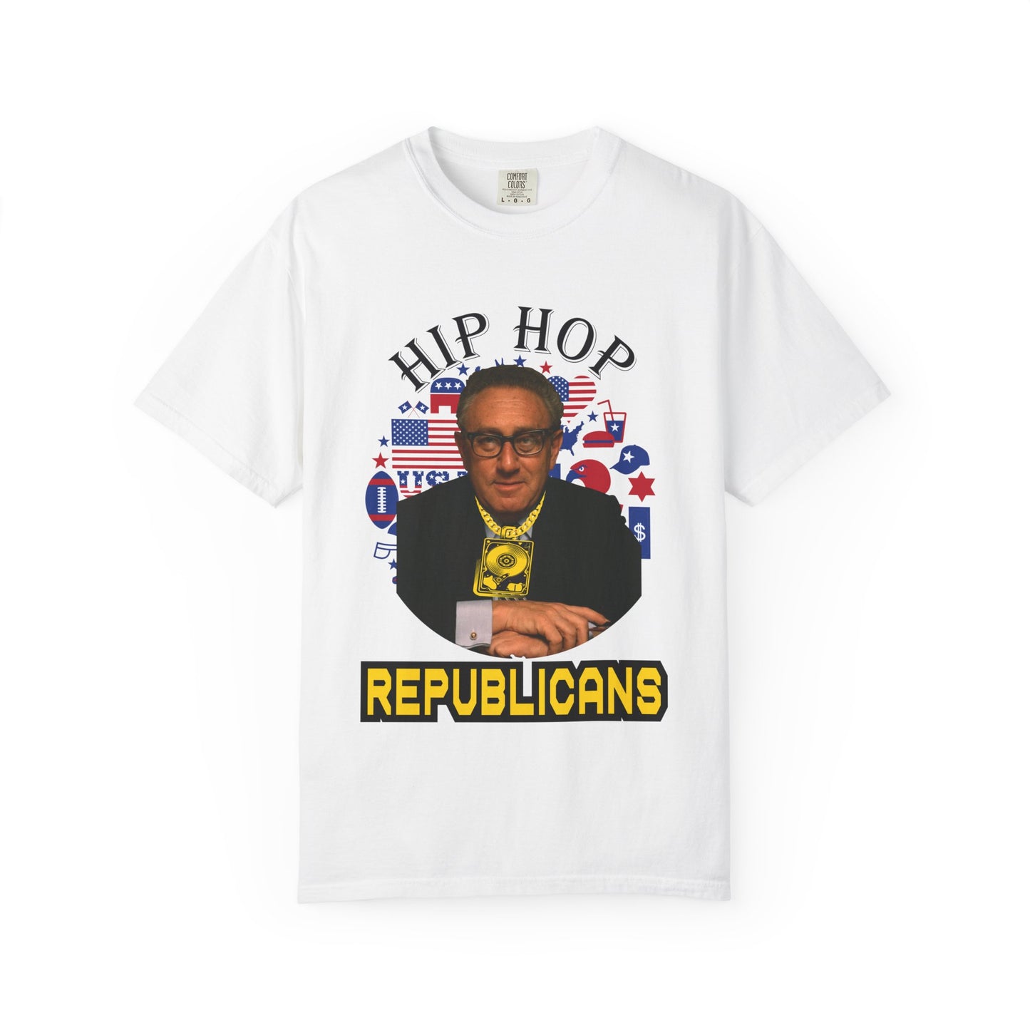 Hip Hop Republicans T-Shirt — Funny Political Parody Tee