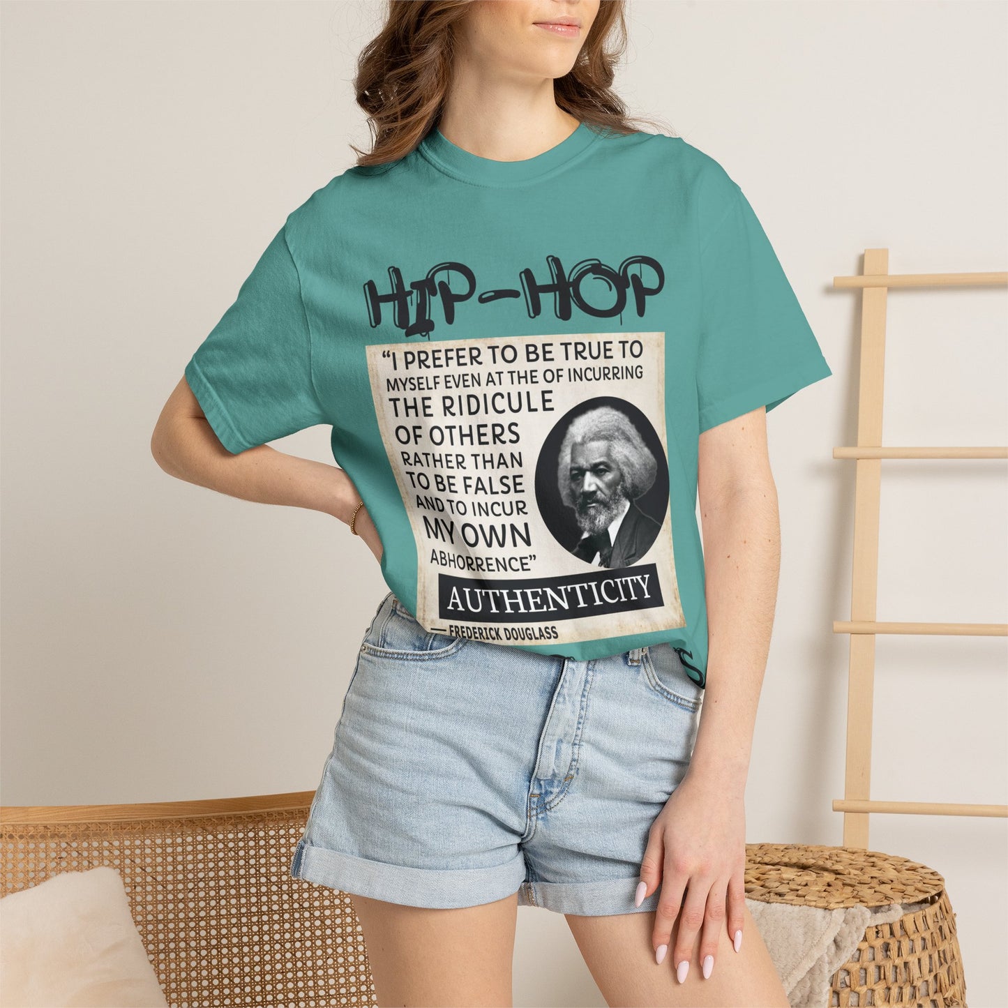 Hip-Hop Authenticity Quote T-Shirt