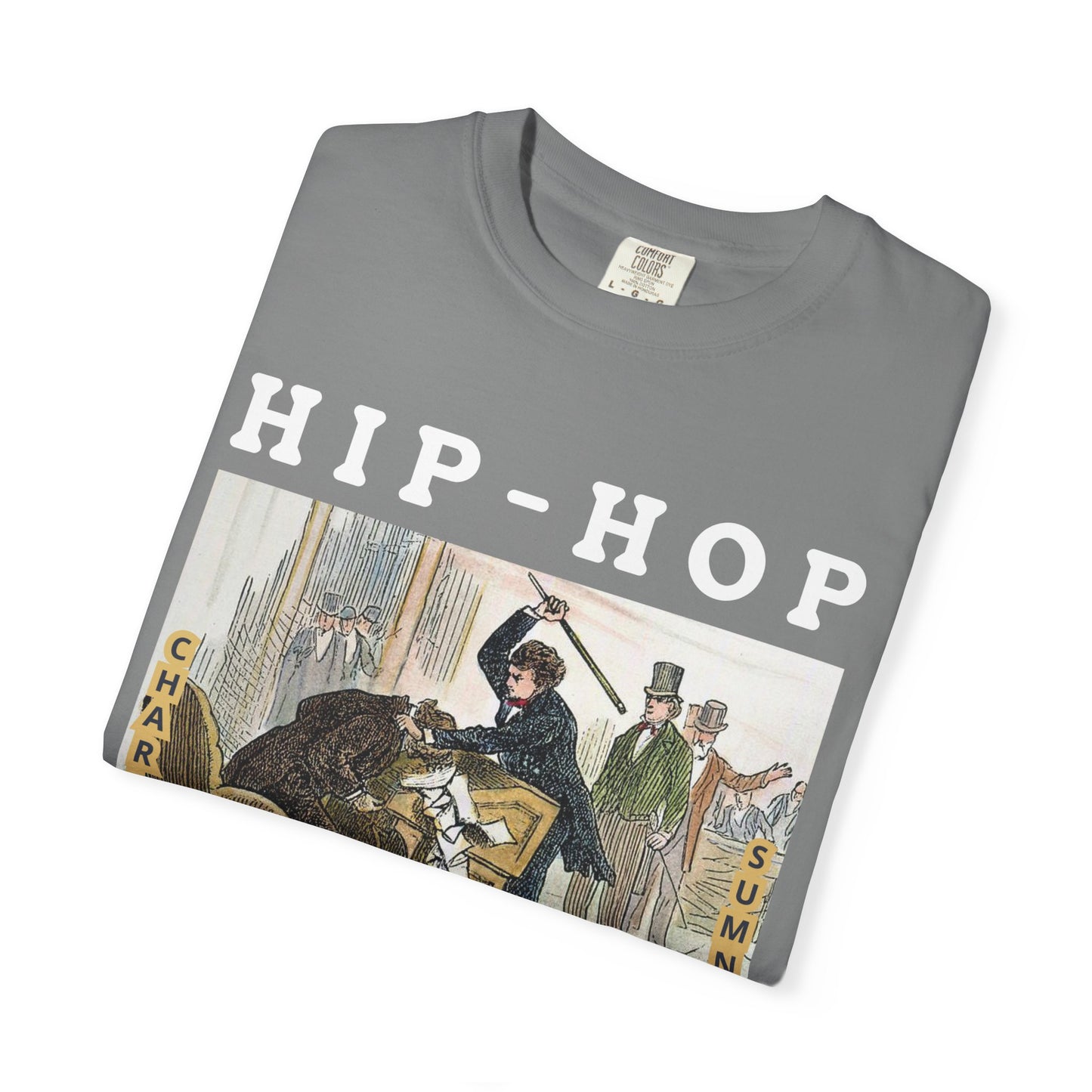 Conservative Rhymes A Hip Hop Tribute to Republican Values T-Shirt Design