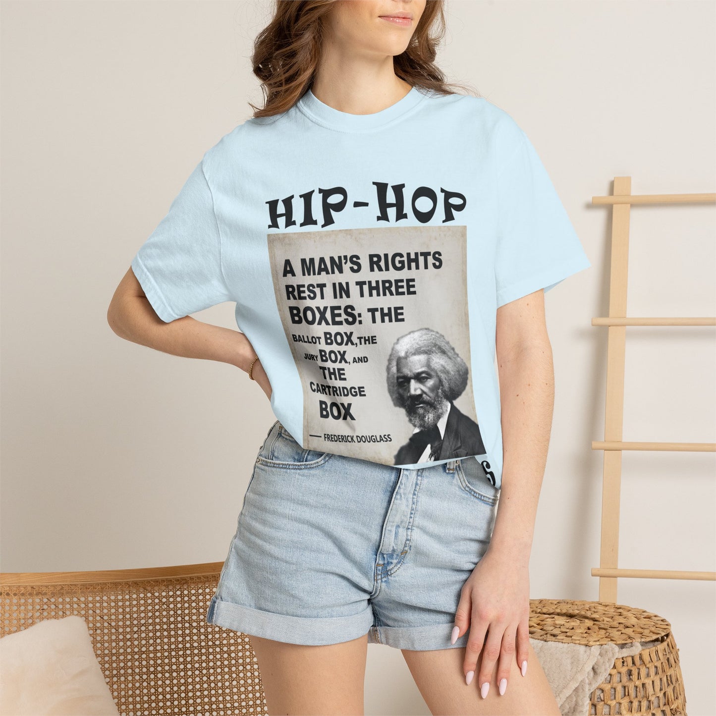 Hip Hop Republicans Frederick Douglass Quote T-Shirt
