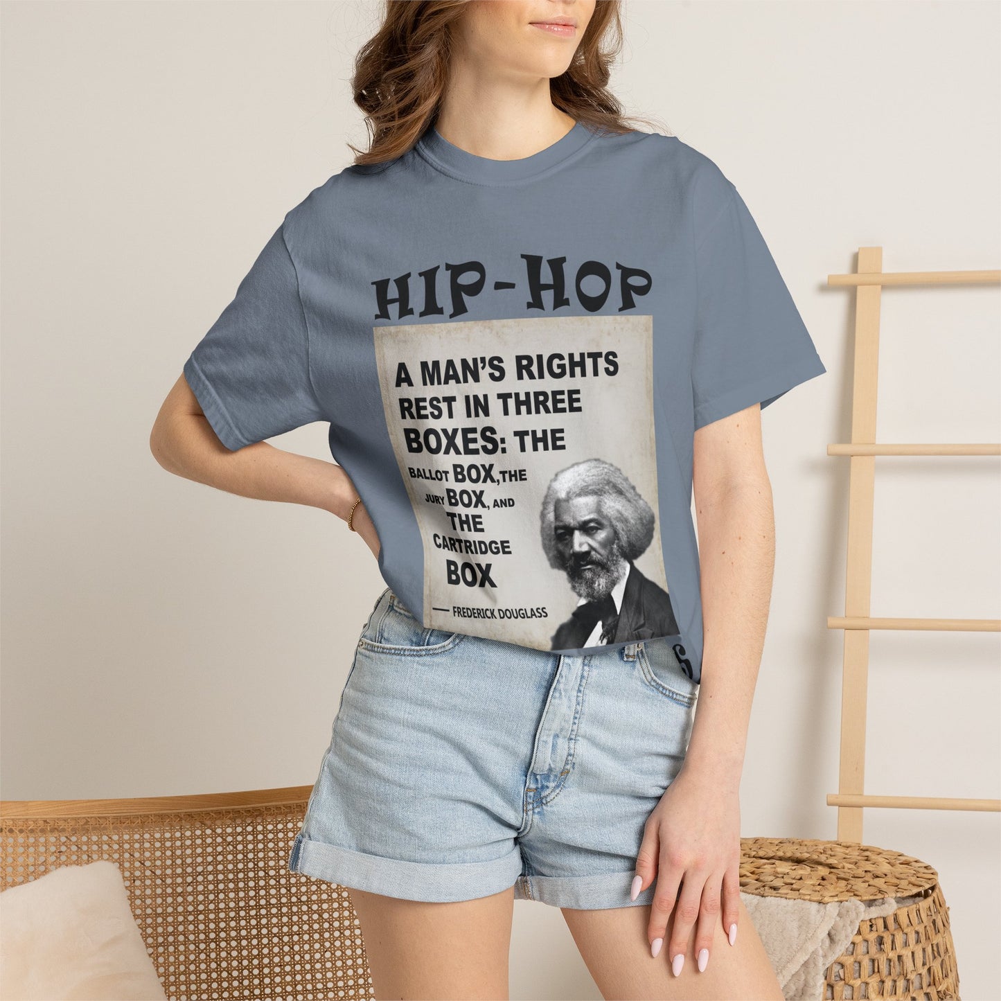 Hip Hop Republicans Frederick Douglass Quote T-Shirt