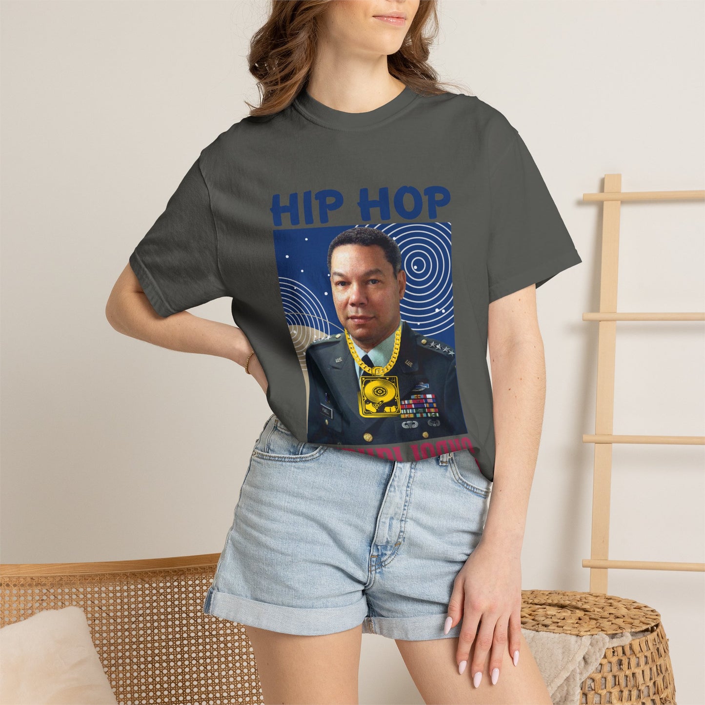 Hip Hop Republicans Graphic T-Shirt — Parody Political Portrait Tee