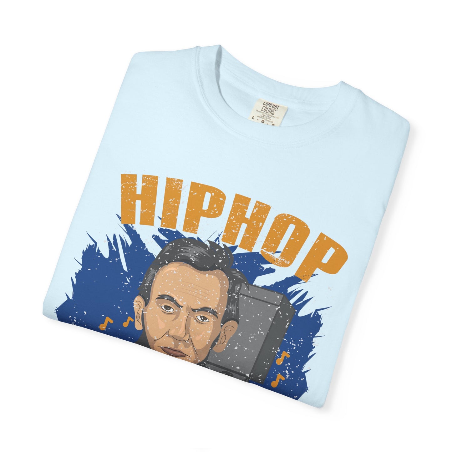 Hip Hop Republicans Graphic T-Shirt — Abe Lincoln Rap Portrait Tee