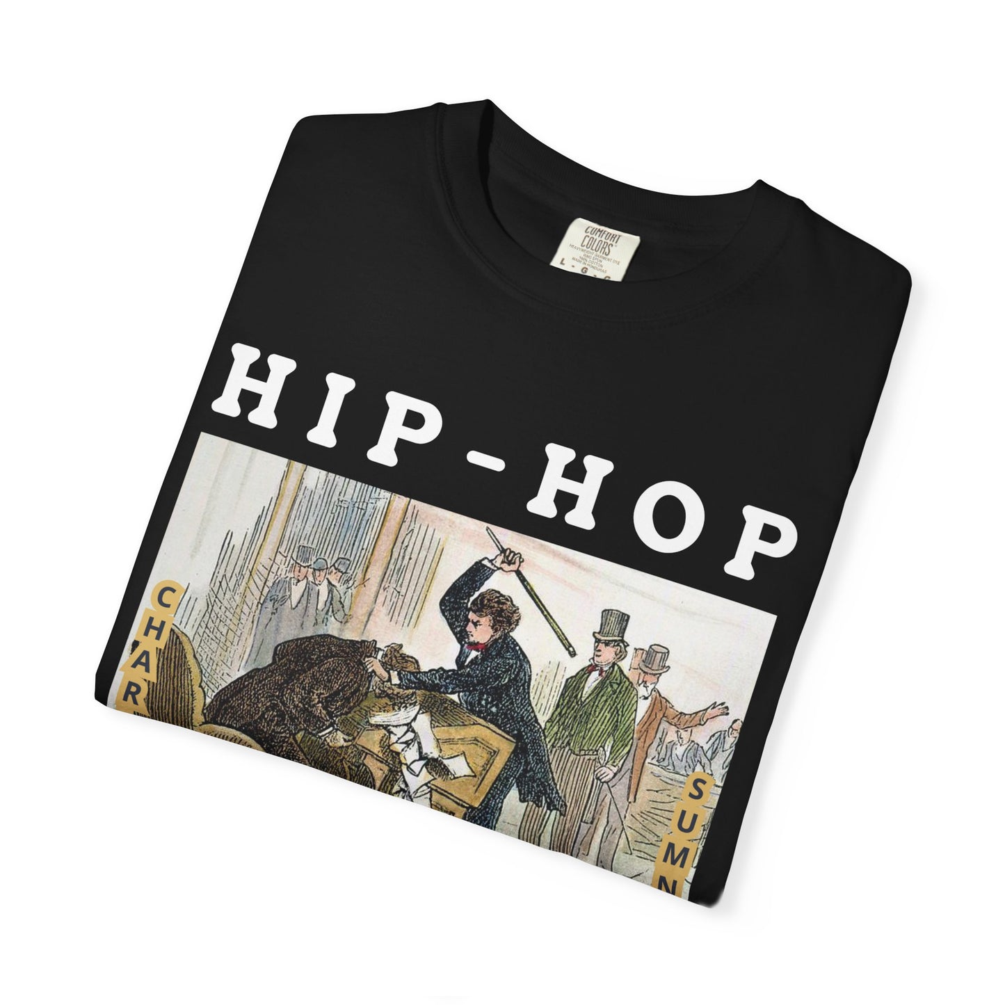 Conservative Rhymes A Hip Hop Tribute to Republican Values T-Shirt Design