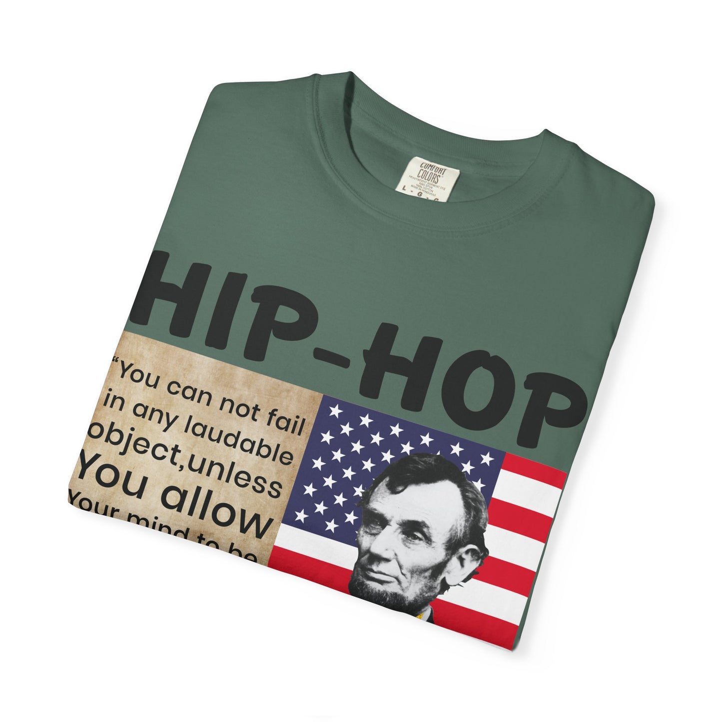 Hip-Hop Republicans T-Shirt — Lincoln Quote Patriotic Graphic Tee