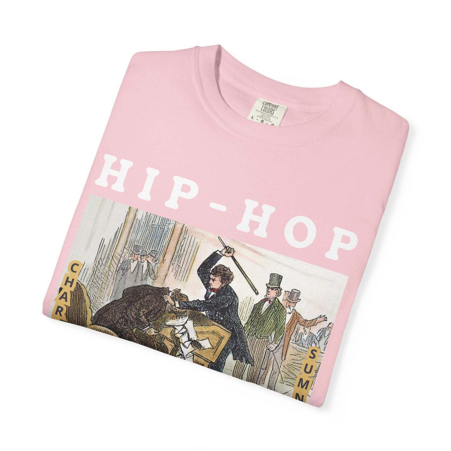 Conservative Rhymes A Hip Hop Tribute to Republican Values T-Shirt Design