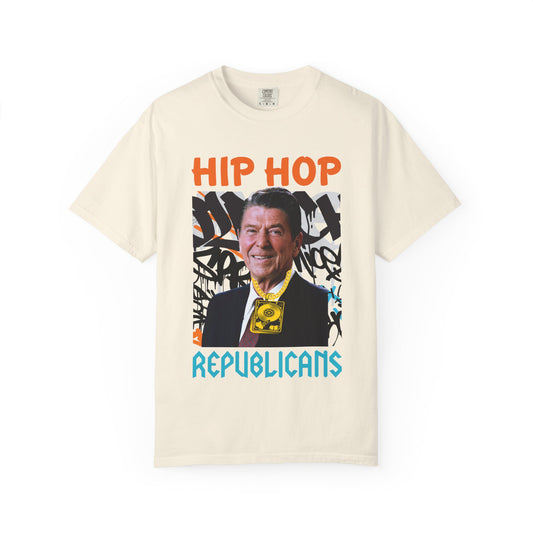 Get Your Groove On with a Trendy Ronald Reagan Hip Hop Republicans T-Shirt