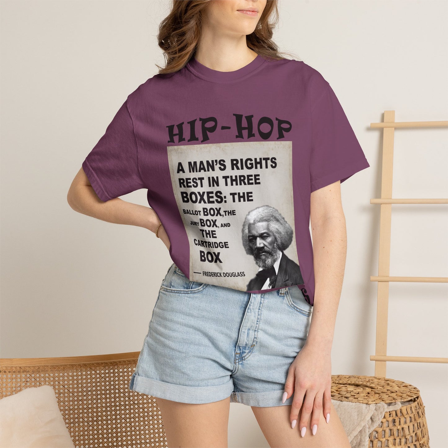 Hip Hop Republicans Frederick Douglass Quote T-Shirt