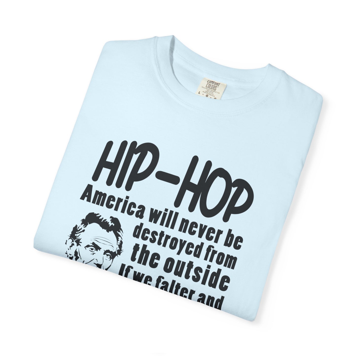 Hip-Hop Republicans Quote T-Shirt — Political Satire Tee with Lincoln Design