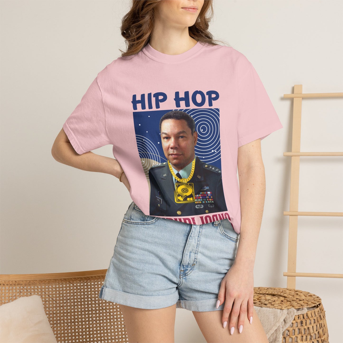 Hip Hop Republicans Graphic T-Shirt — Parody Political Portrait Tee