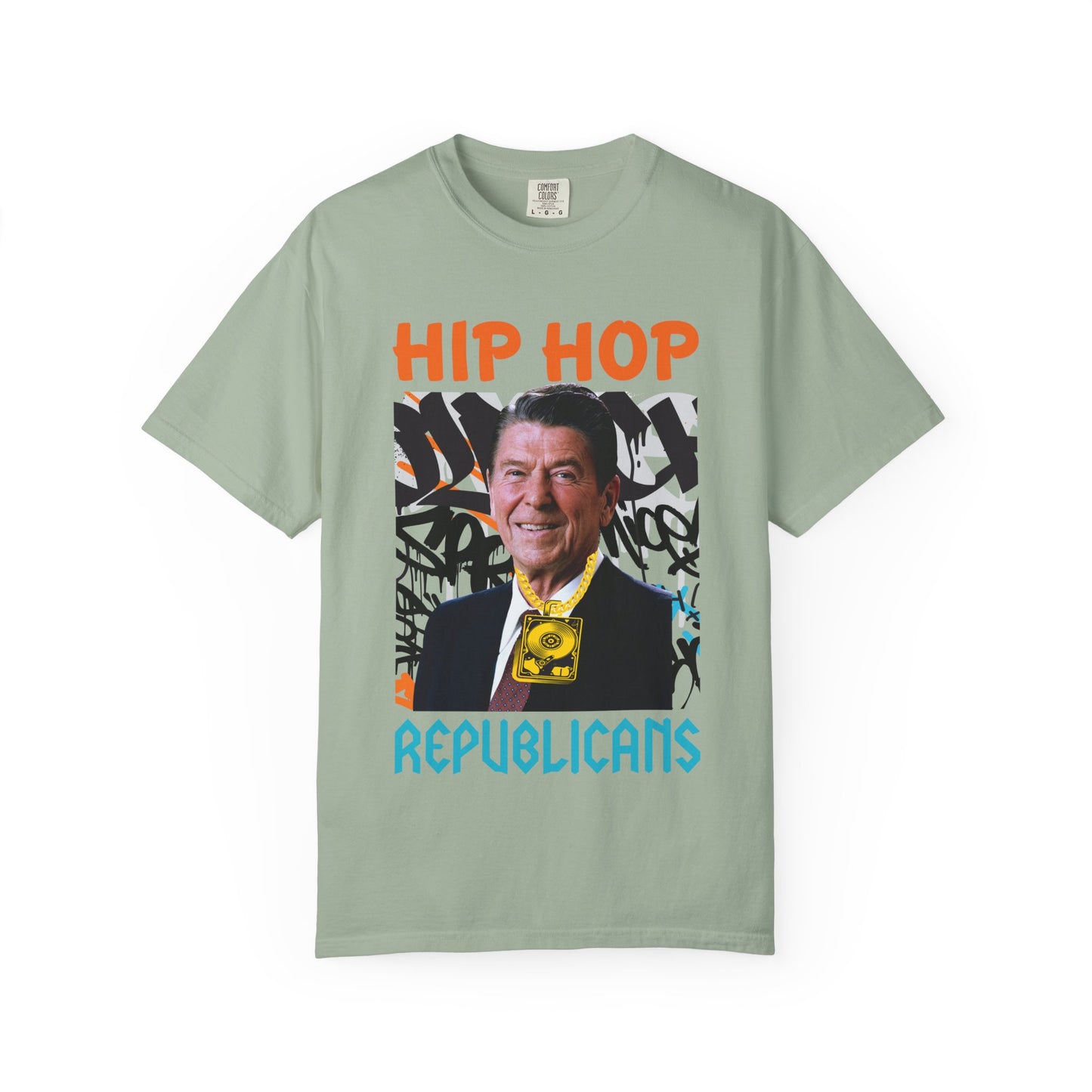 Get Your Groove On with a Trendy Ronald Reagan Hip Hop Republicans T-Shirt